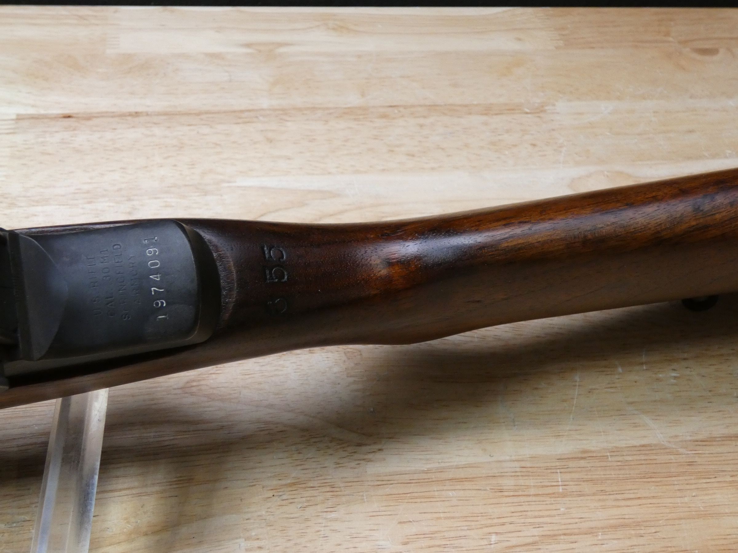 Springfield M1 Garand - .30-06 SPRG - MFG 1943 - Classic WWII Semi Auto - C-img-11