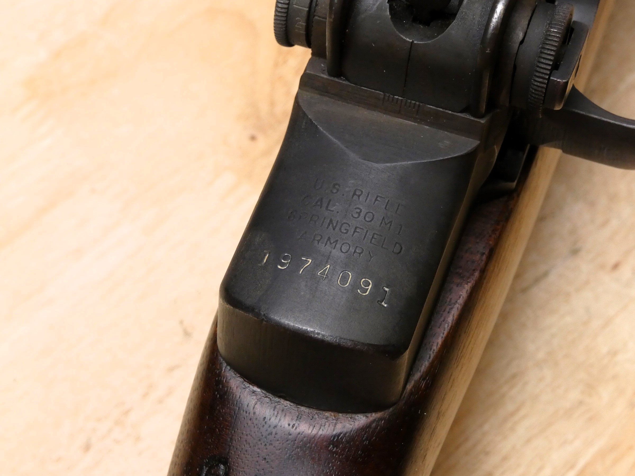 Springfield M1 Garand - .30-06 SPRG - MFG 1943 - Classic WWII Semi Auto - C-img-38