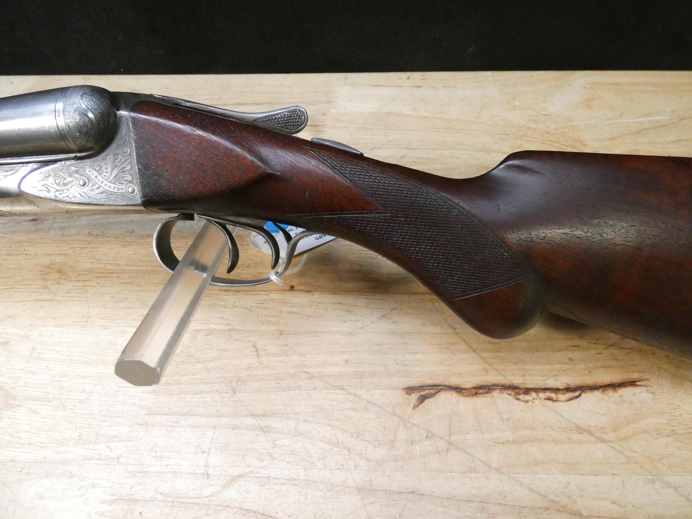 A.H. Fox AE Grade SxS Shotgun - 12 Gauge - MFG 1913 - AH w/ Ejectors-img-5