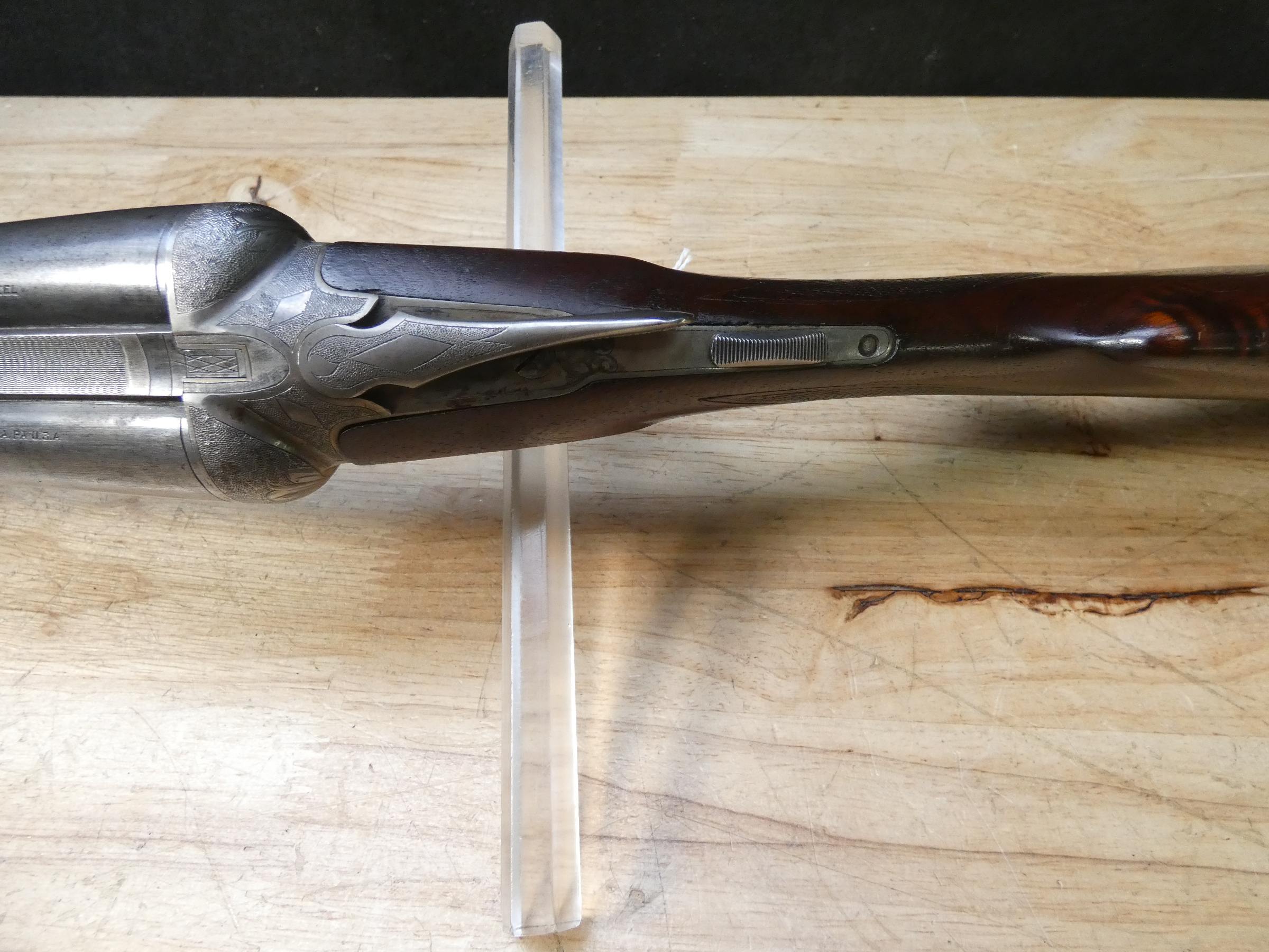 A.H. Fox AE Grade SxS Shotgun - 12 Gauge - MFG 1913 - AH w/ Ejectors-img-10