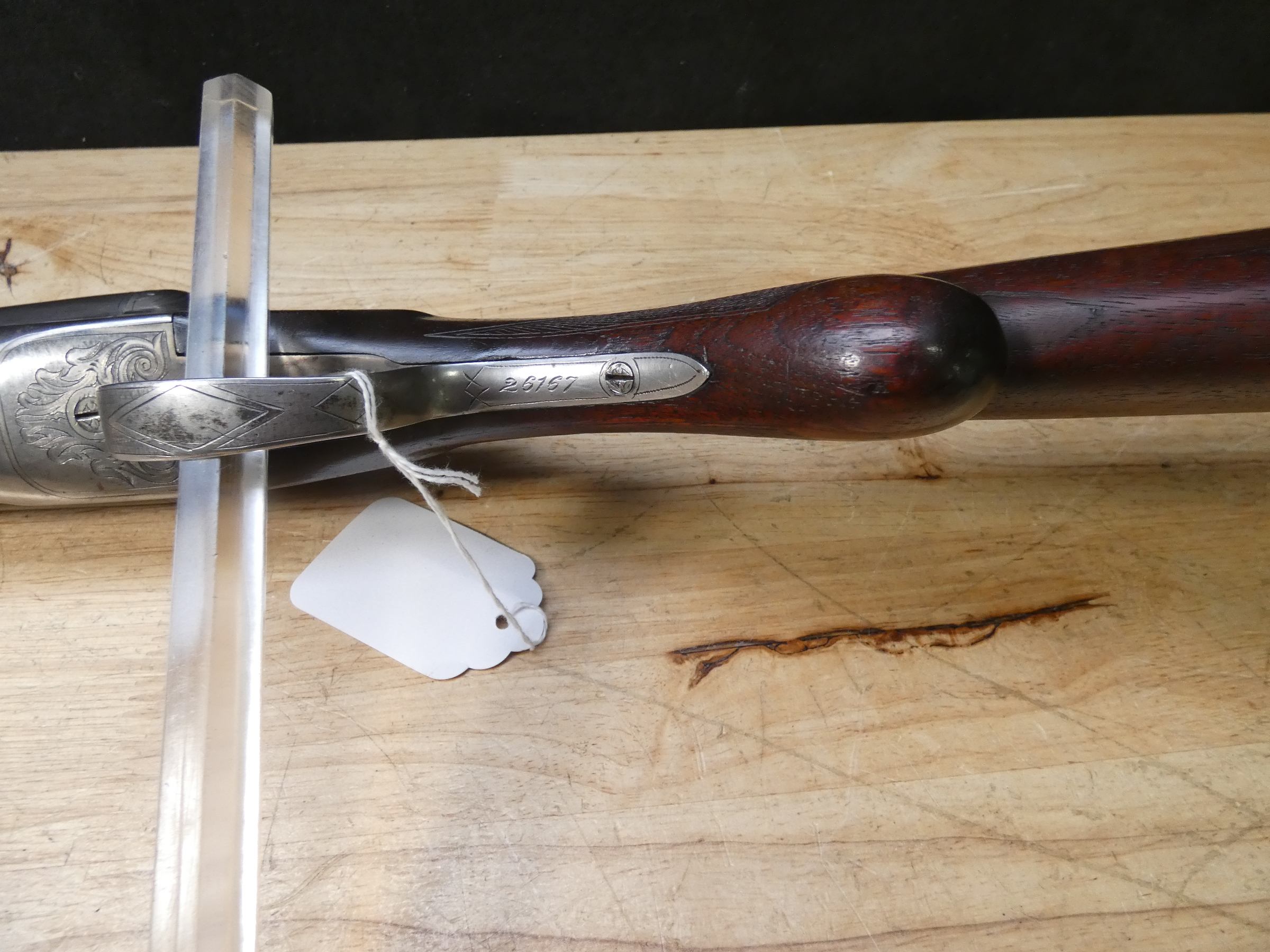 A.H. Fox AE Grade SxS Shotgun - 12 Gauge - MFG 1913 - AH w/ Ejectors-img-15