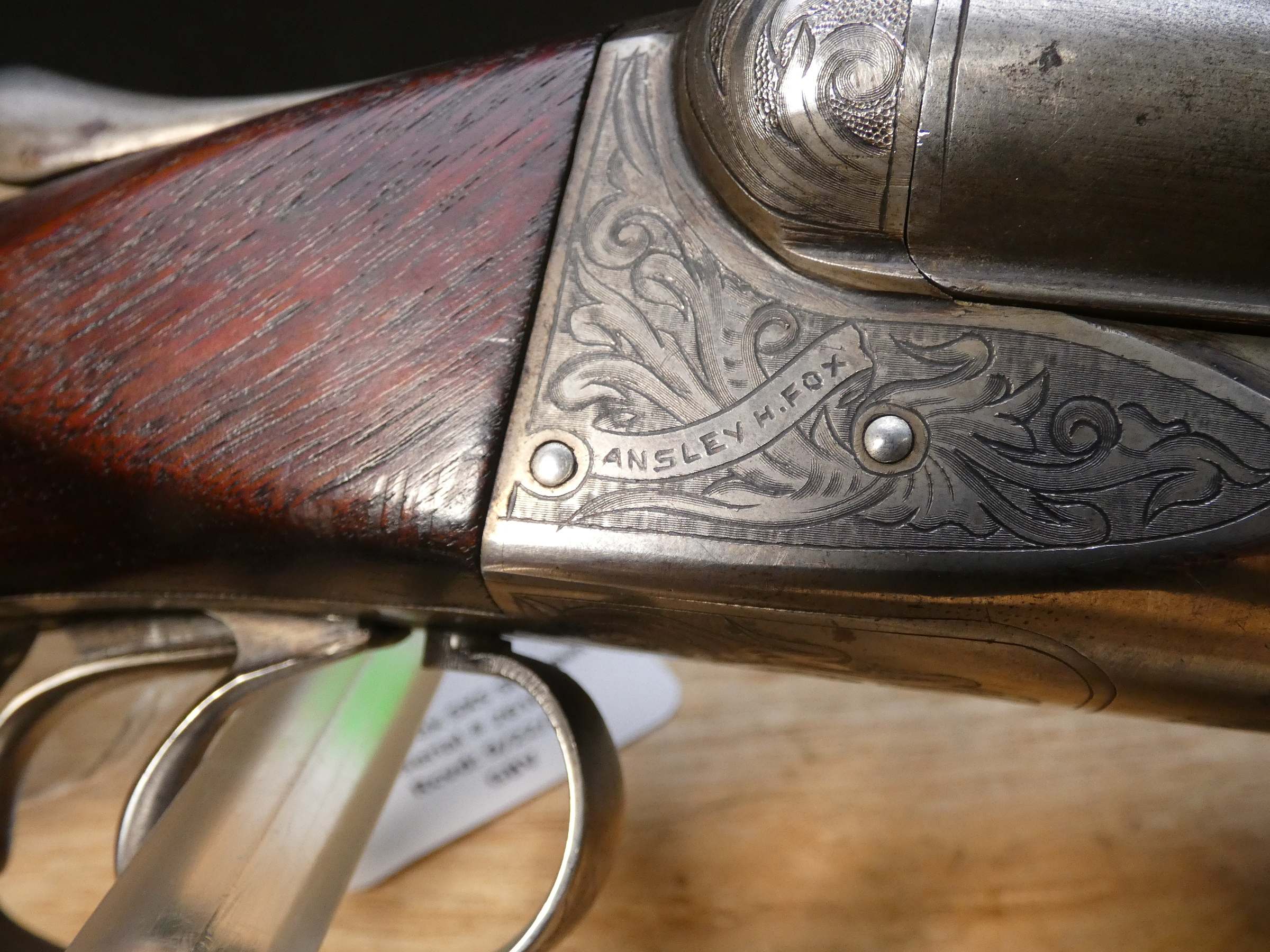A.H. Fox AE Grade SxS Shotgun - 12 Gauge - MFG 1913 - AH w/ Ejectors-img-37