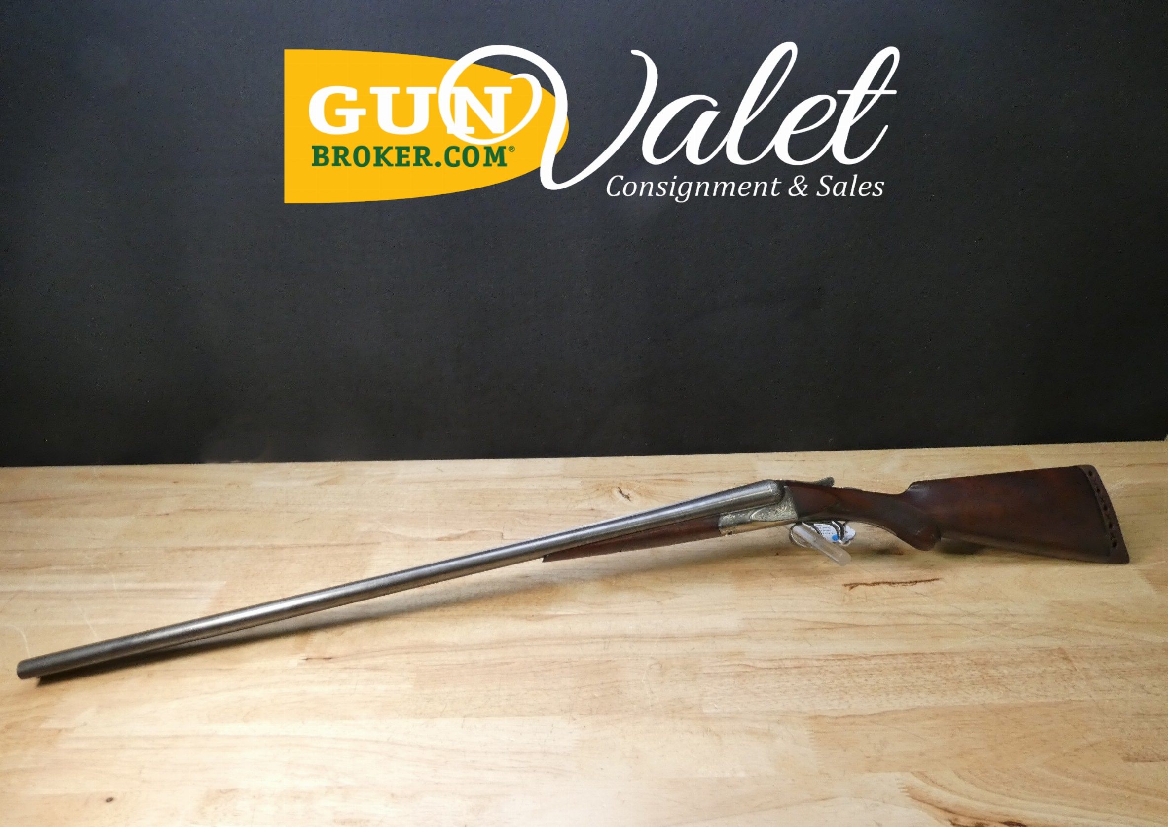 A.H. Fox AE Grade SxS Shotgun - 12 Gauge - MFG 1913 - AH w/ Ejectors-img-0
