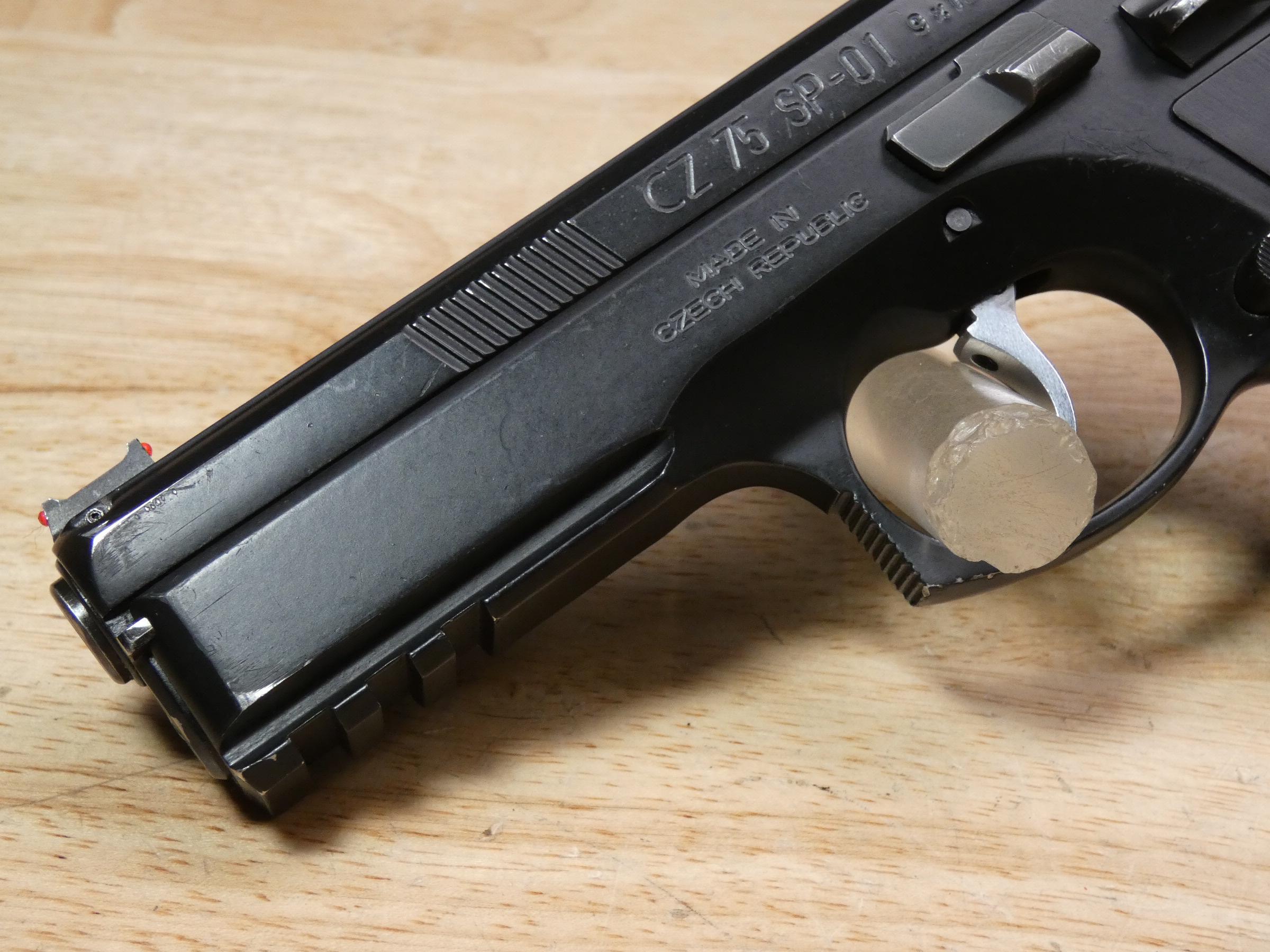 CZ 75 SP-01 - 9mm - CZ75 SP01 w/ 5 Mags - MFG 2007 - DA/SA - C-img-3