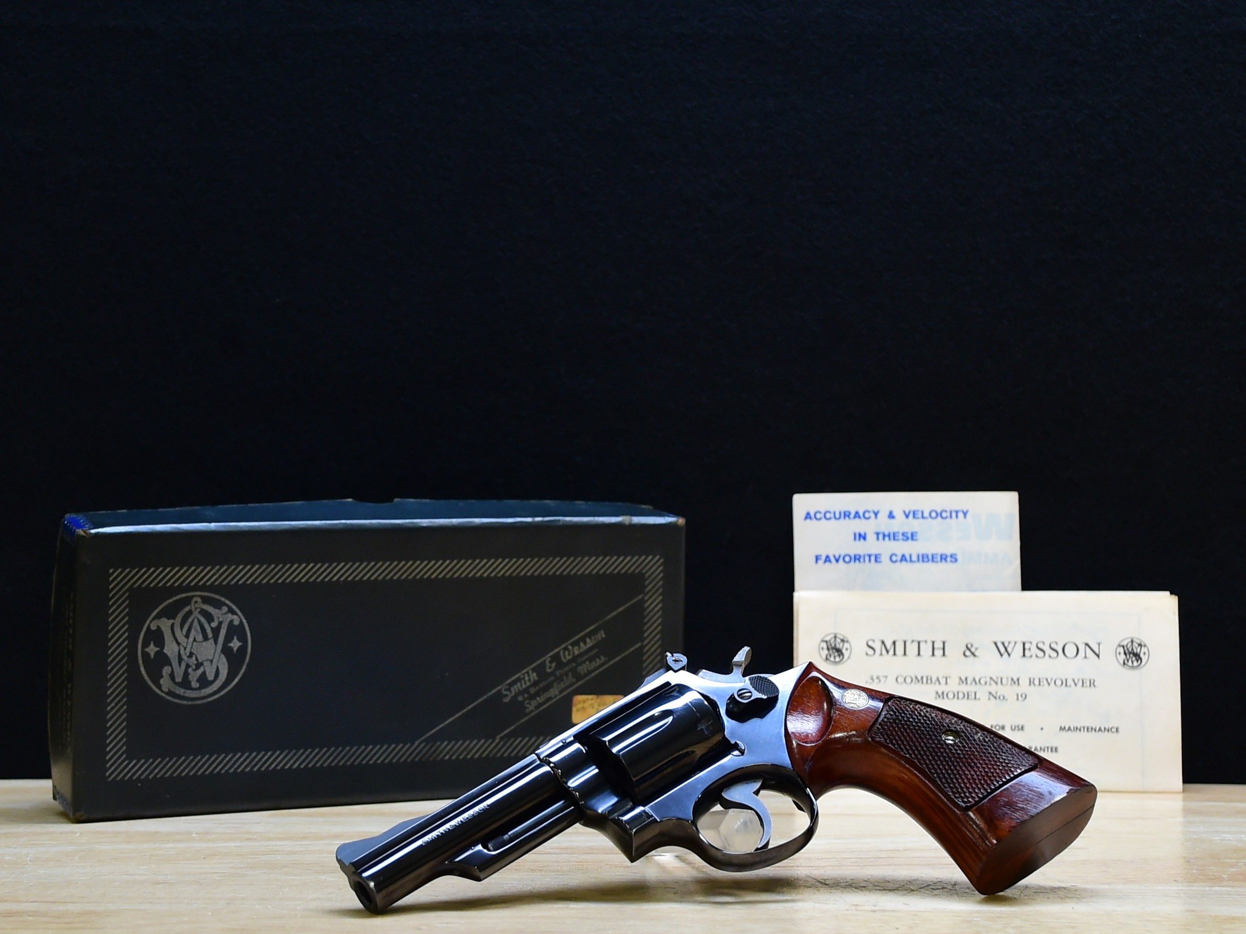 Smith & Wesson 19-3 - .357 Mag - S&W 19 - 357 Combat Magnum - w/ OG Box - C-img-1