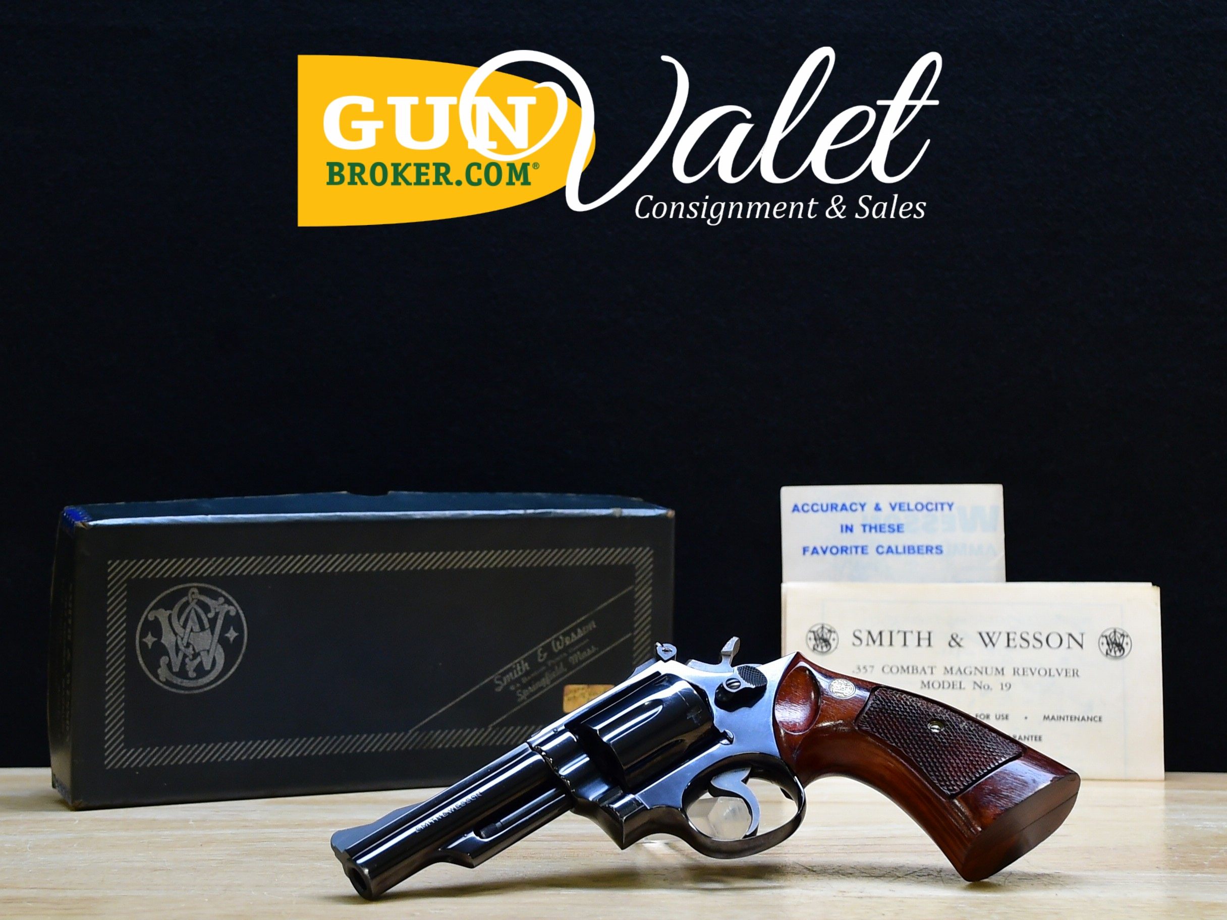 Smith & Wesson 19-3 - .357 Mag - S&W 19 - 357 Combat Magnum - w/ OG Box - C-img-0
