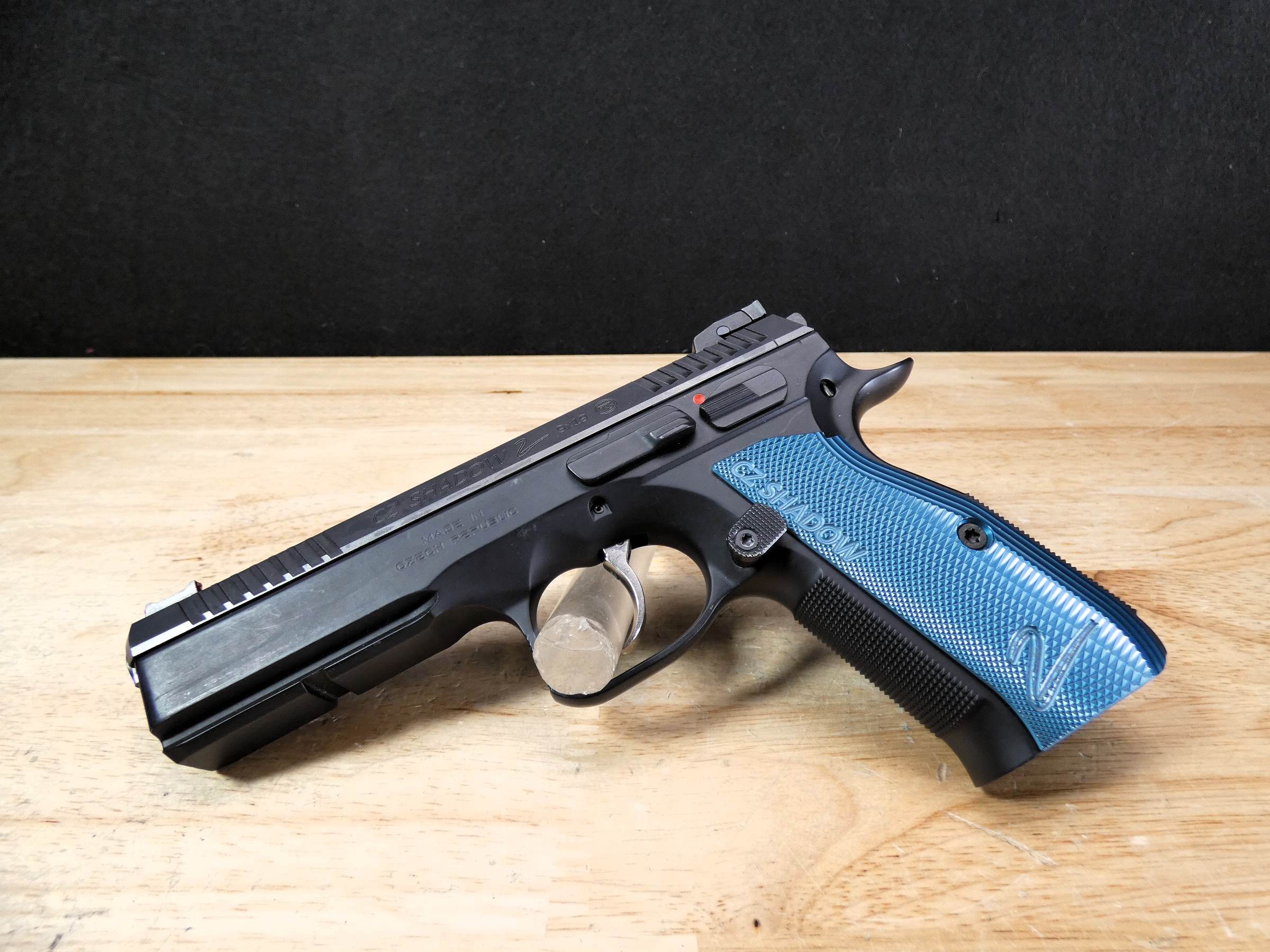 CZ Shadow 2 Blue - 9mm - CZ75 - SA/DA - w/ OG Case & 2 Mags - C-img-2
