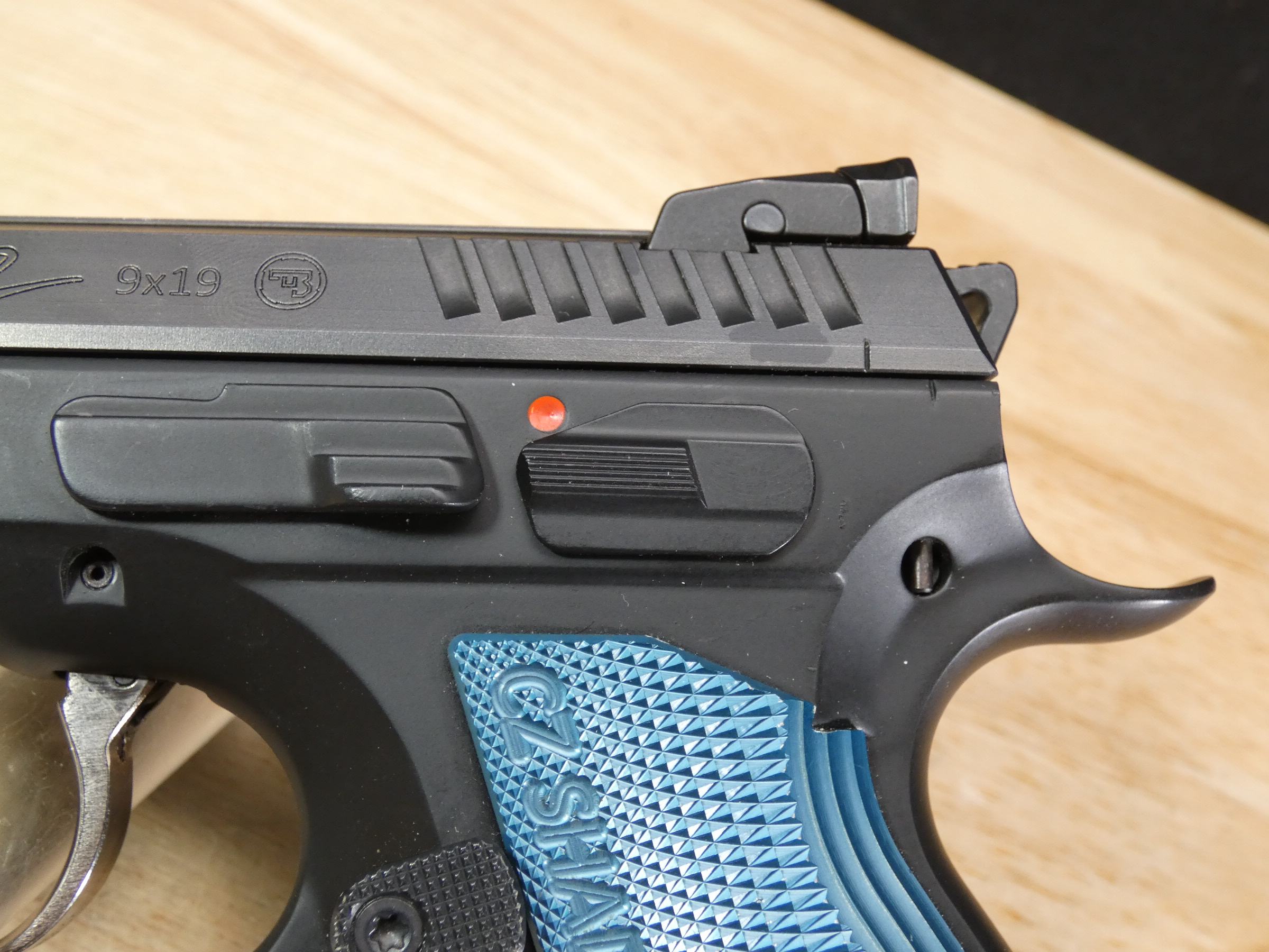 CZ Shadow 2 Blue - 9mm - CZ75 - SA/DA - w/ OG Case & 2 Mags - C-img-6