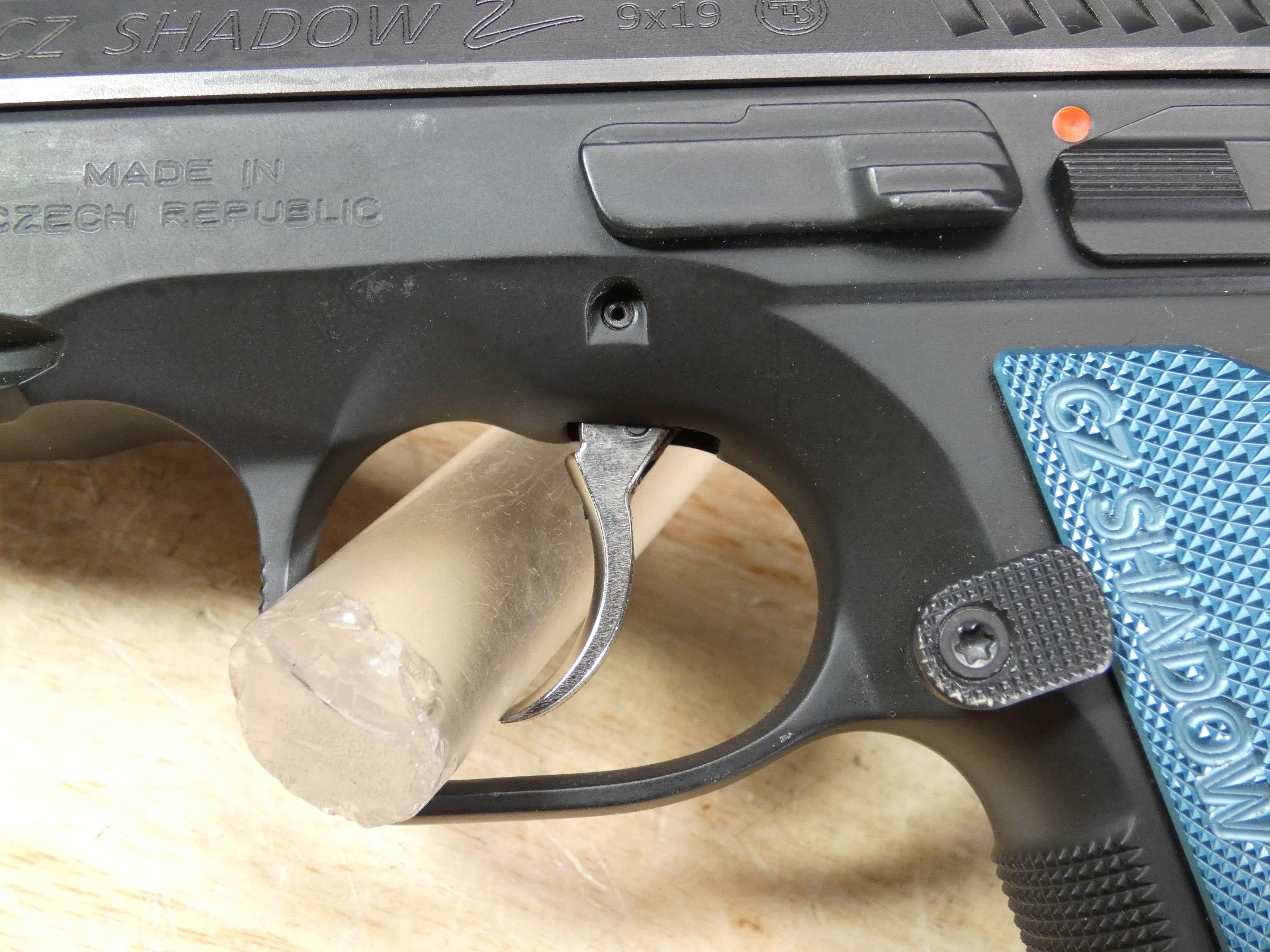 CZ Shadow 2 Blue - 9mm - CZ75 - SA/DA - w/ OG Case & 2 Mags - C-img-7