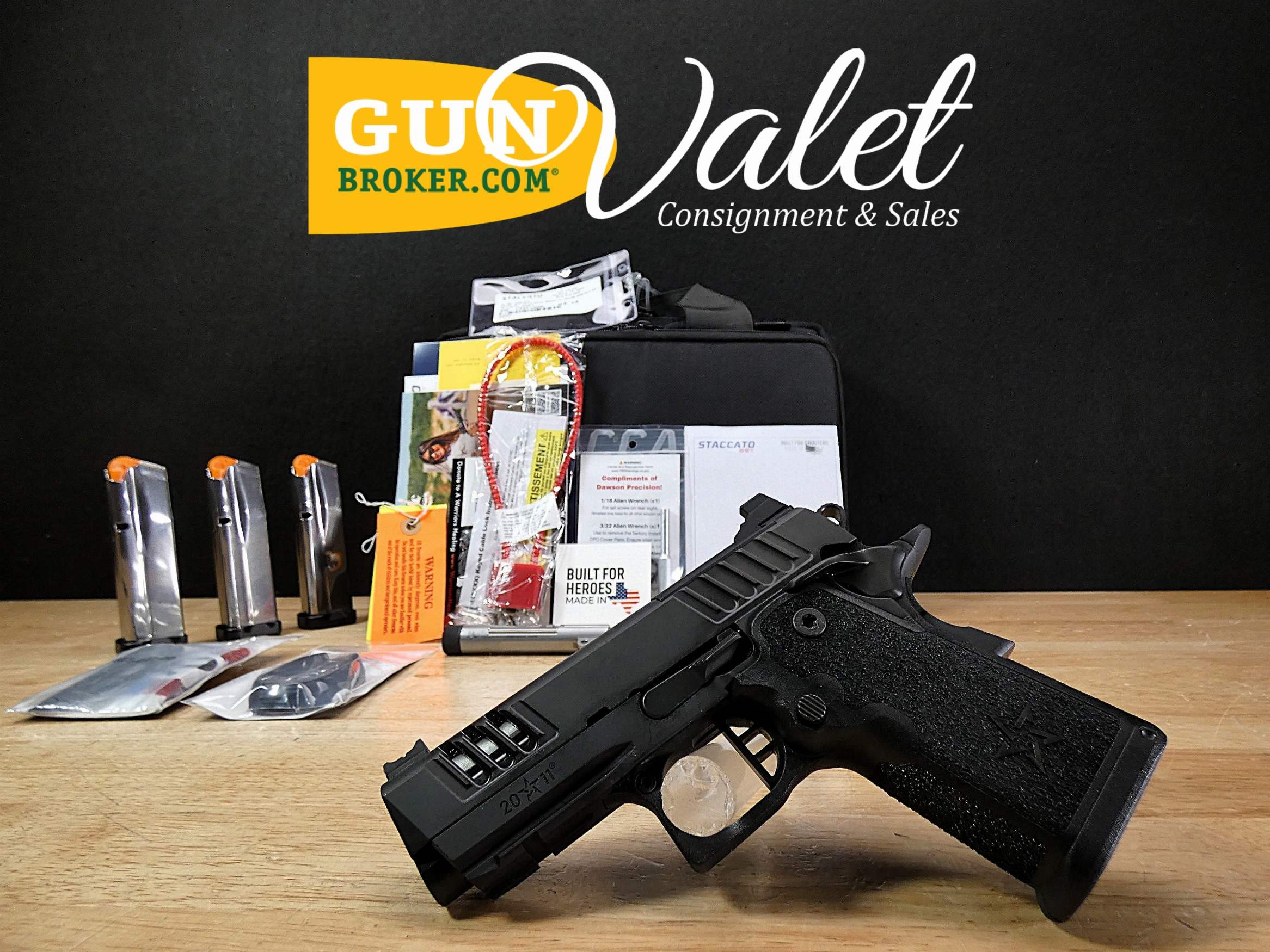 Staccato CS V3 2011 - 9mm - XLNT Optic Ready STI w/ OG Case & 3 Mags - C-img-0