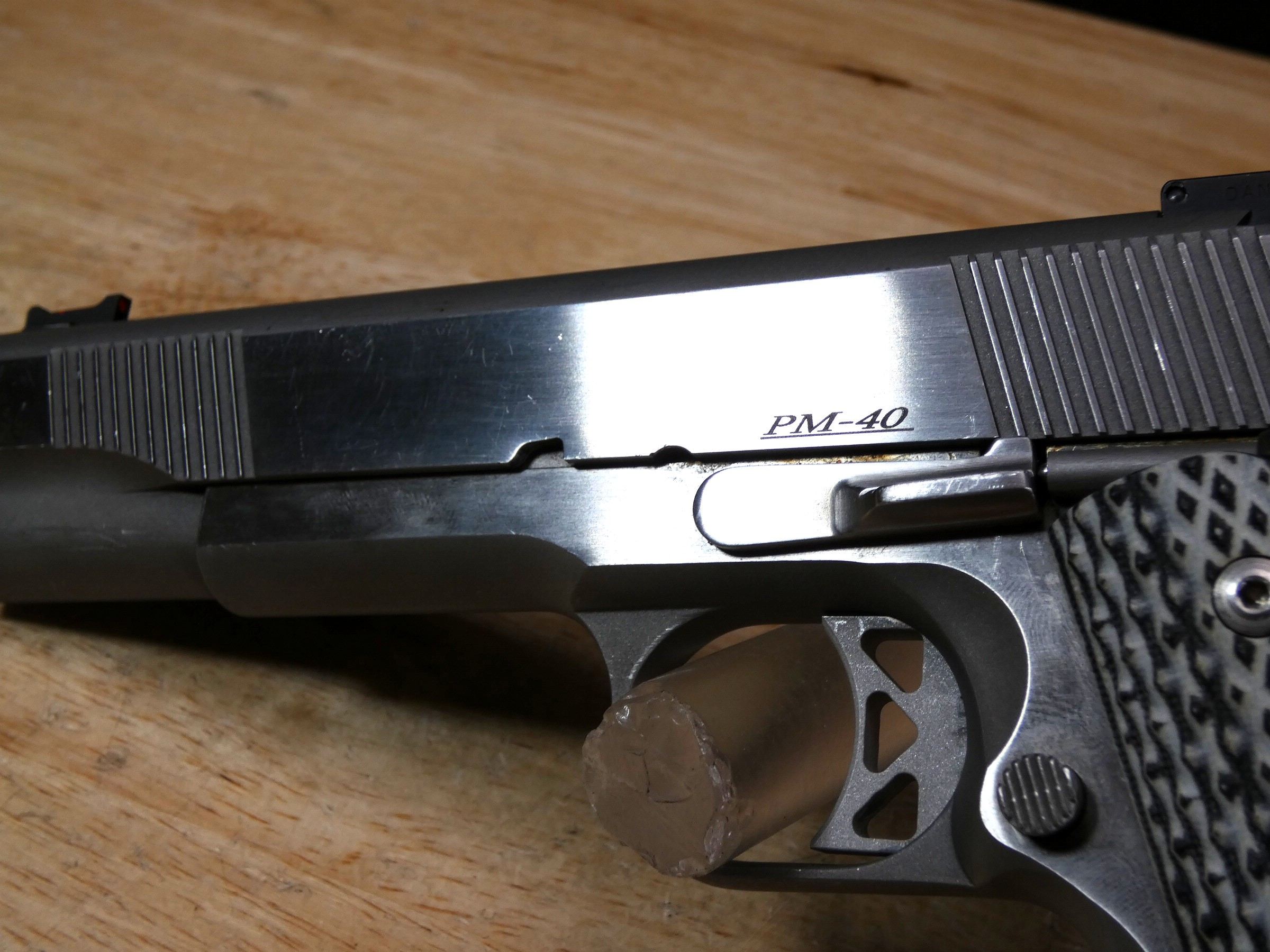 Dan Wesson PM-40 Stainless 1911 - .40 S&W - Pointman PM40 - C-img-4