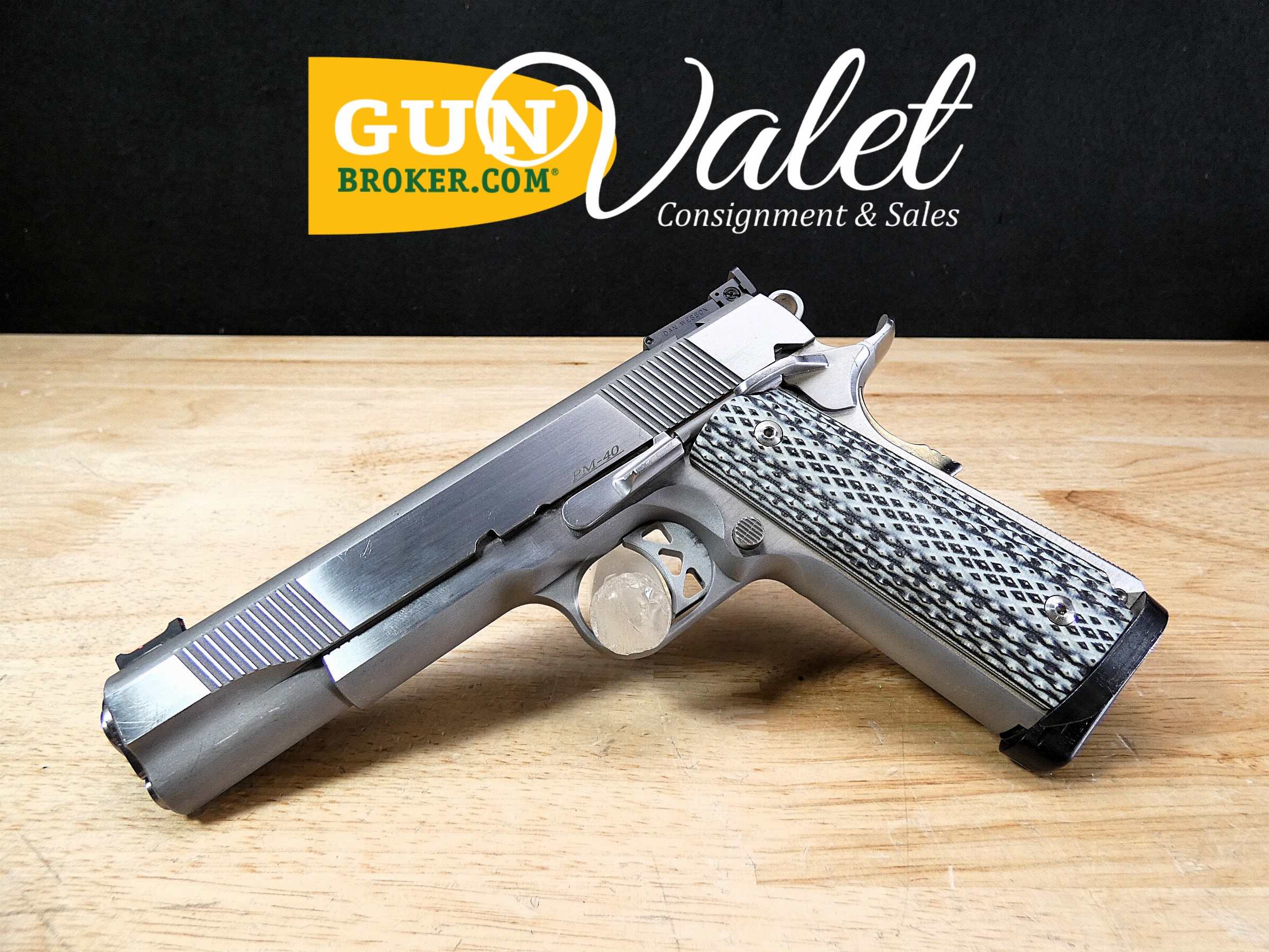 Dan Wesson PM-40 Stainless 1911 - .40 S&W - Pointman PM40 - C-img-0