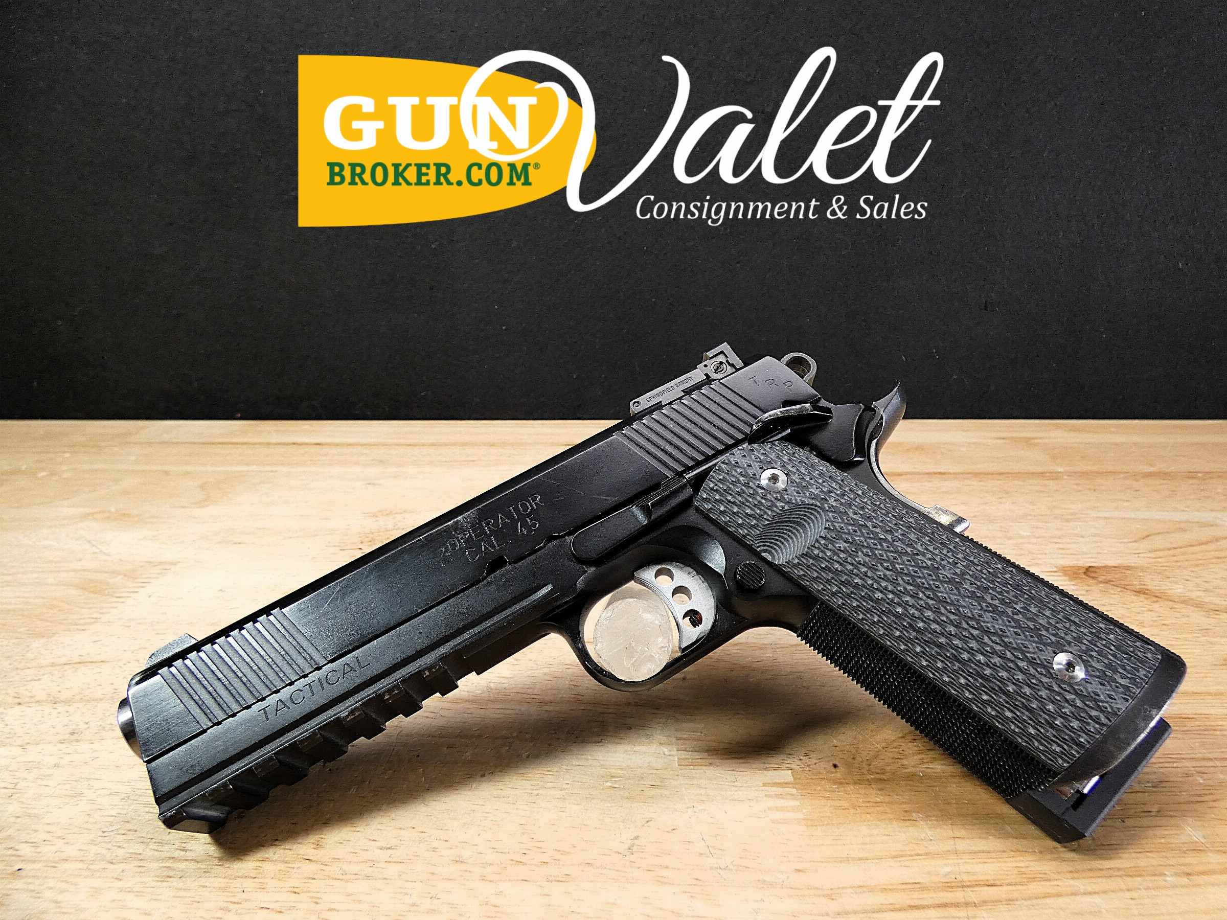 Springfield TRP Tactical Operator 1911 - .45 ACP - w/ Wilson Combat Mag - C-img-0