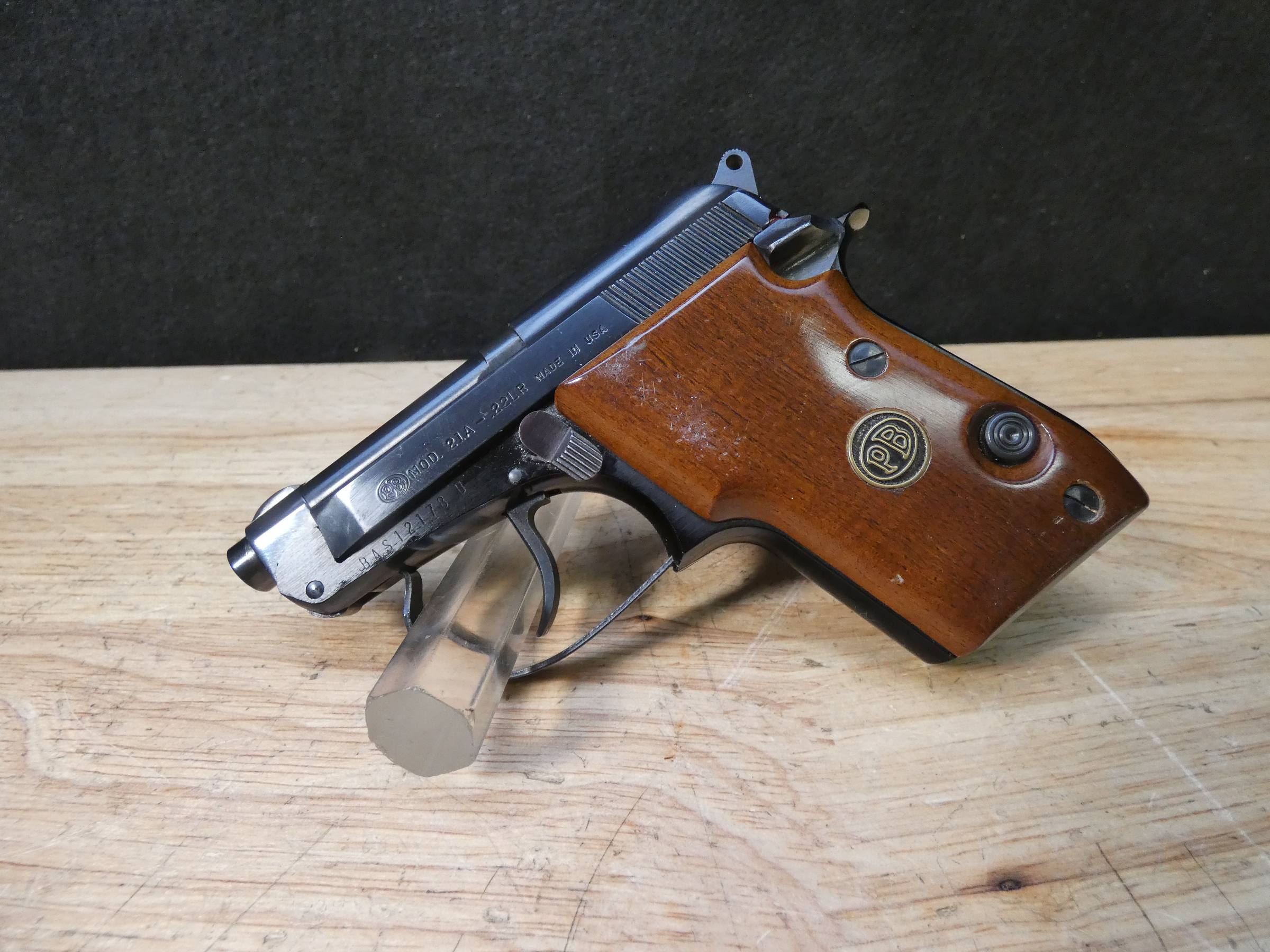 Beretta Model 21A Bobcat - .22 LR - w/ OG Box + Mag - 21 A - Pop Top-img-2