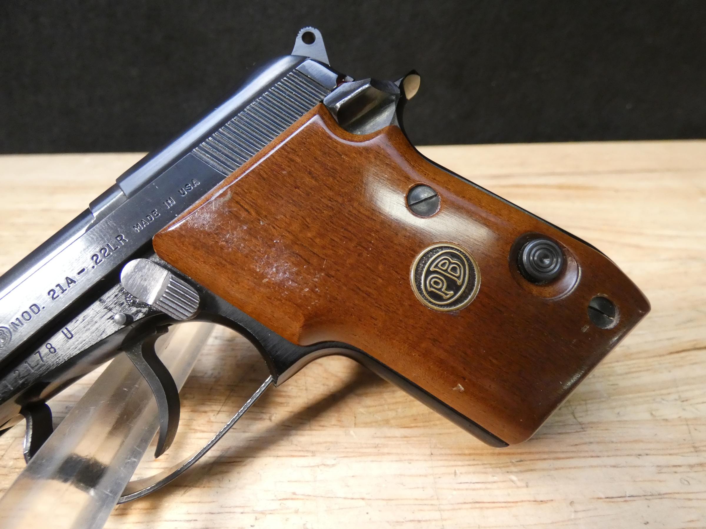 Beretta Model 21A Bobcat - .22 LR - w/ OG Box + Mag - 21 A - Pop Top-img-5