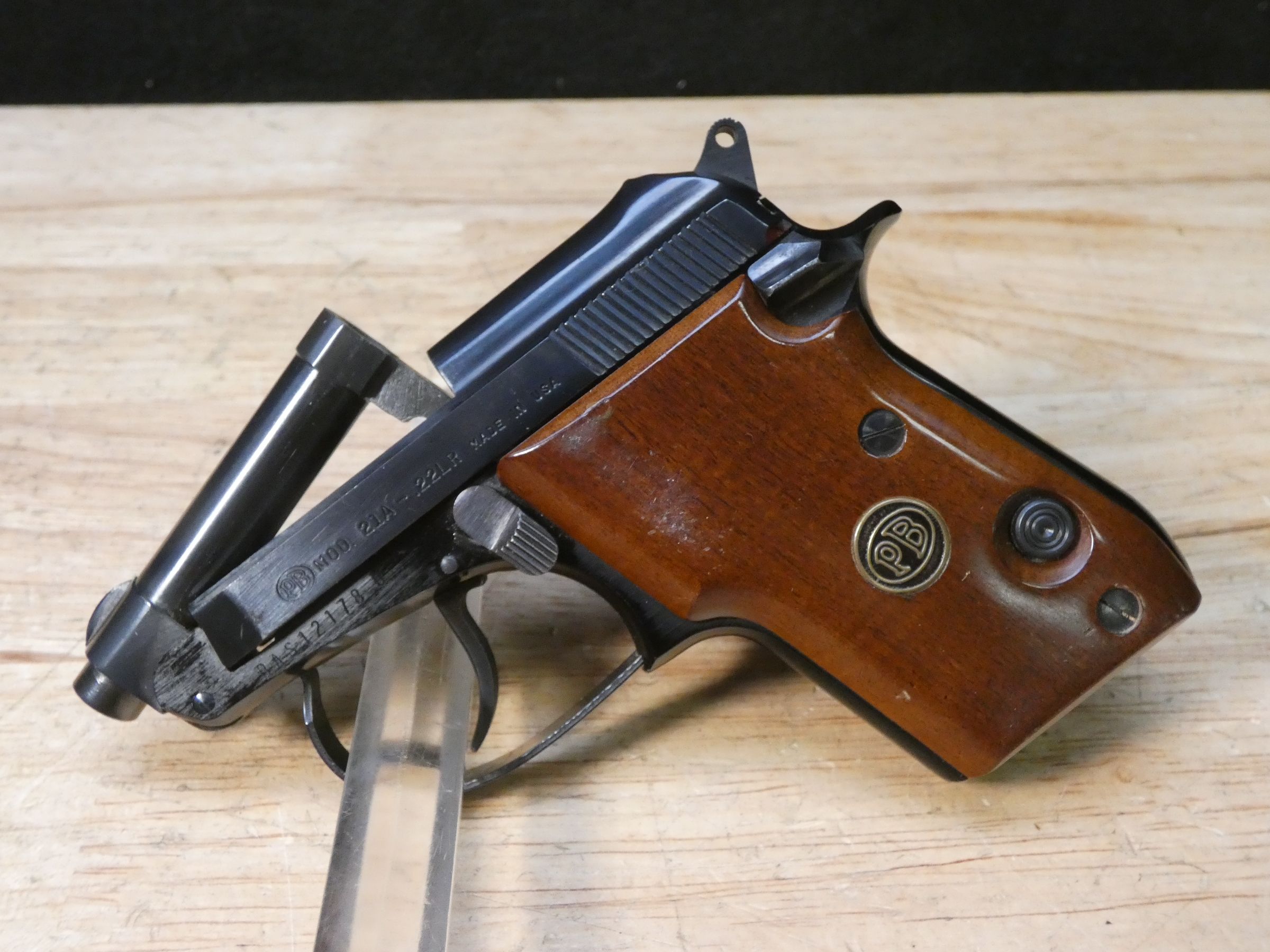 Beretta Model 21A Bobcat - .22 LR - w/ OG Box + Mag - 21 A - Pop Top-img-20