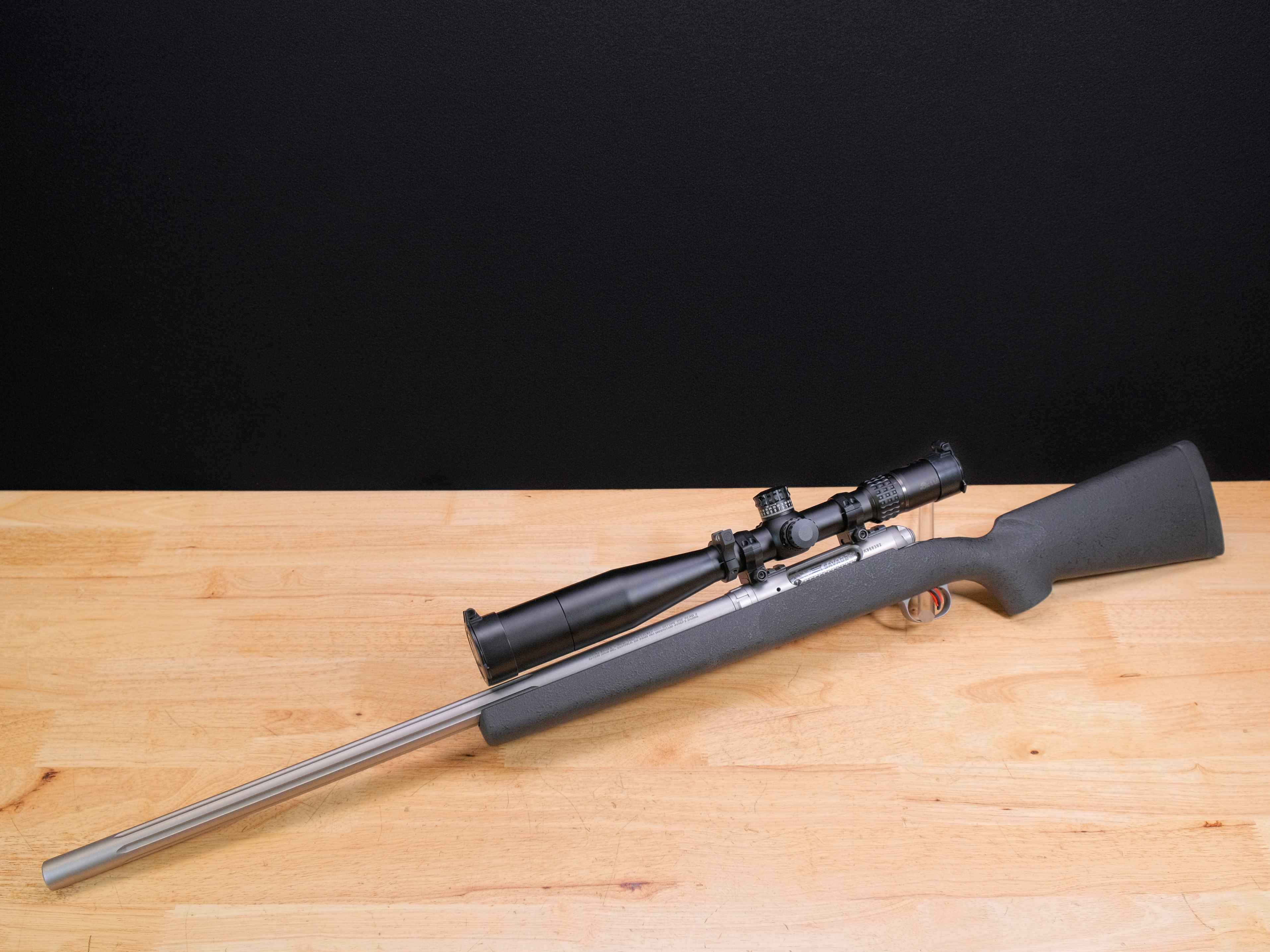Savage Model 12 LRPV - 6mm Norma BR - w/ Burris XTR II FFP Scope - C-img-1