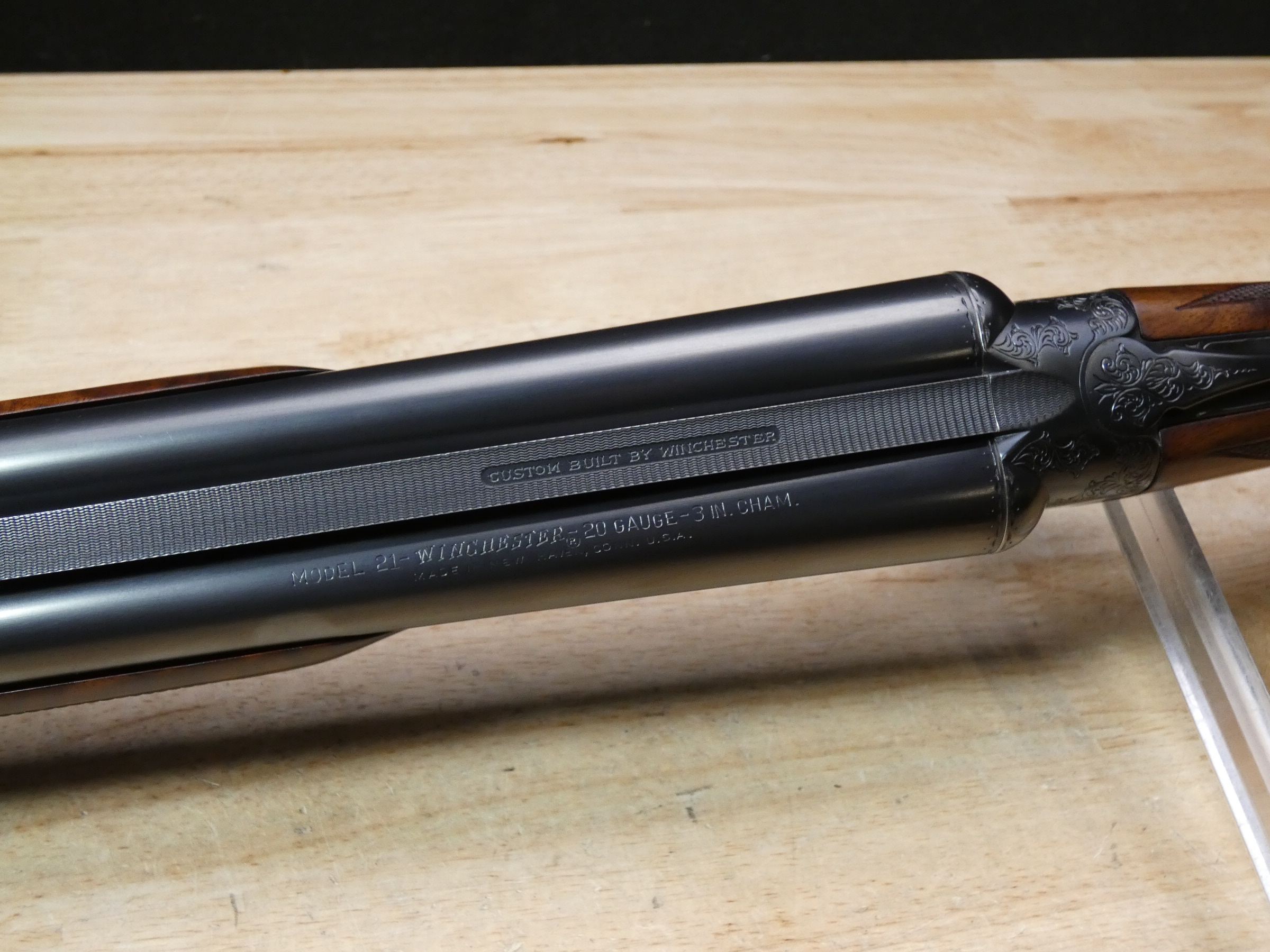 Winchester Model 21 - 20 Gauge - Classic Upland Side By Side Shotgun - C -img-13