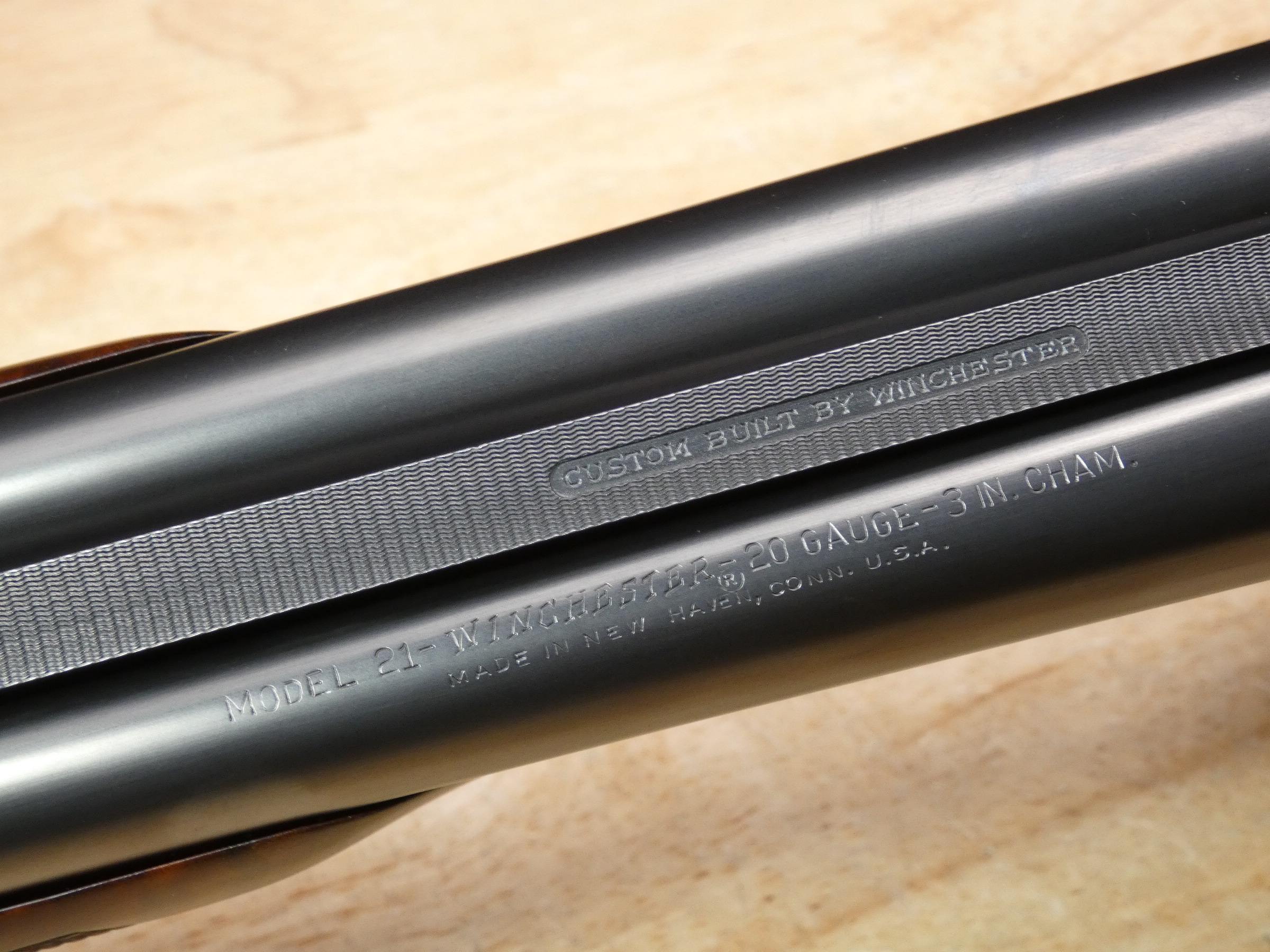 Winchester Model 21 - 20 Gauge - Classic Upland Side By Side Shotgun - C -img-43