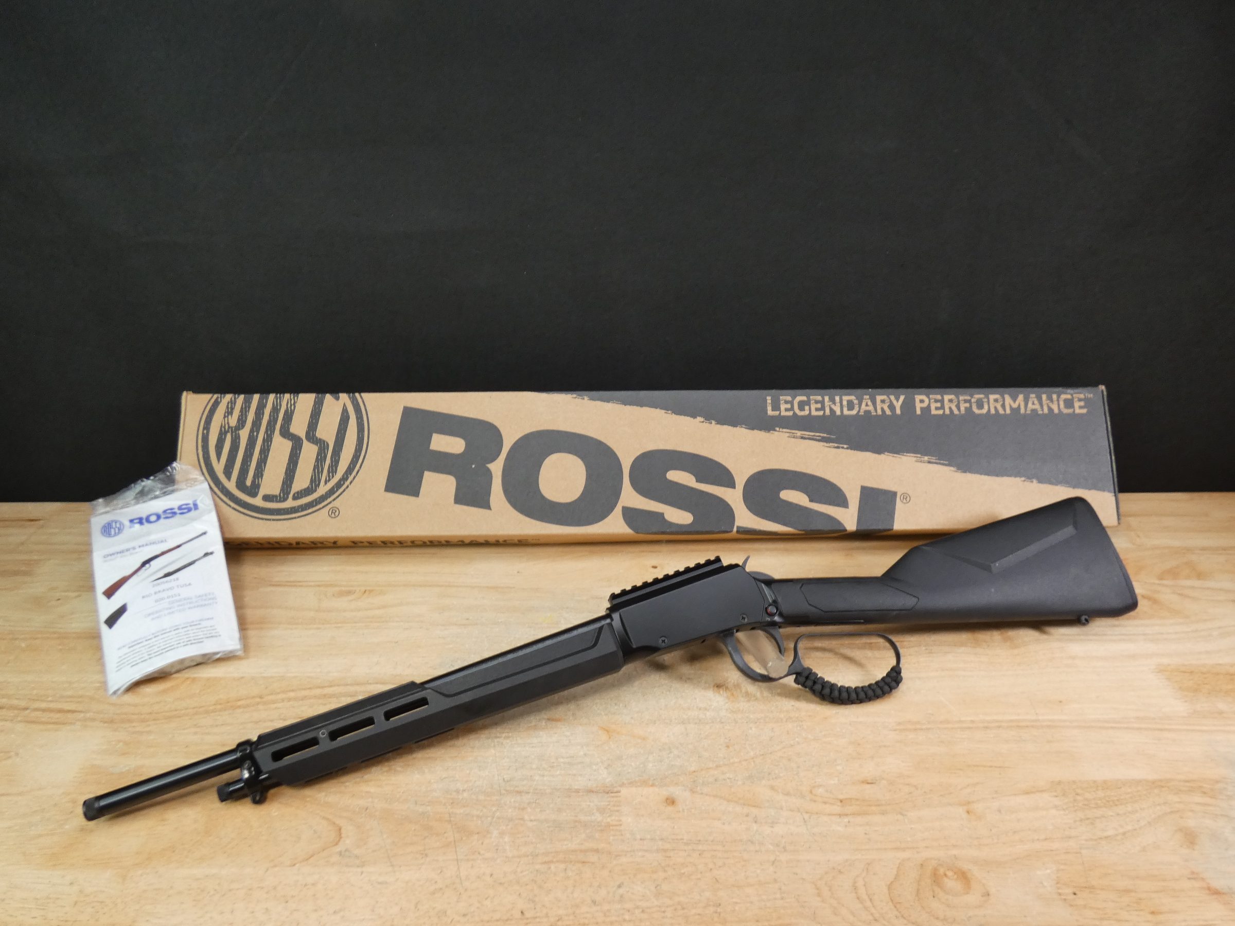 Rossi Rio Bravo - .22 LR - OG Box - Classic Lever Action - Threaded BBL-img-1