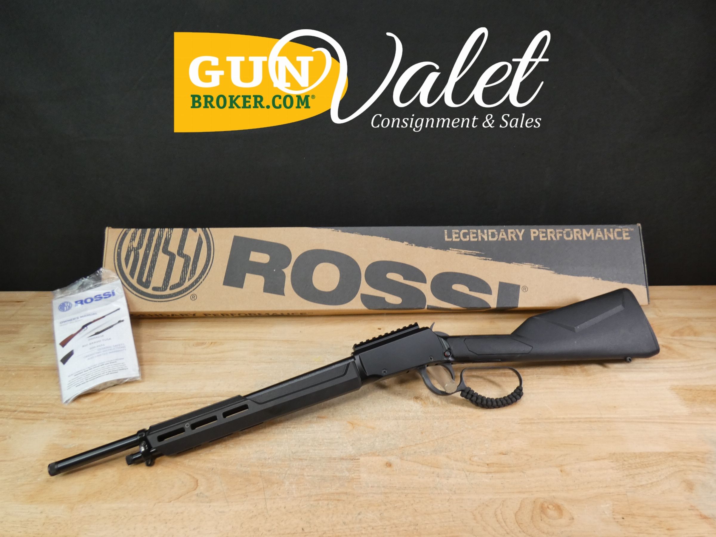 Rossi Rio Bravo - .22 LR - OG Box - Classic Lever Action - Threaded BBL-img-0
