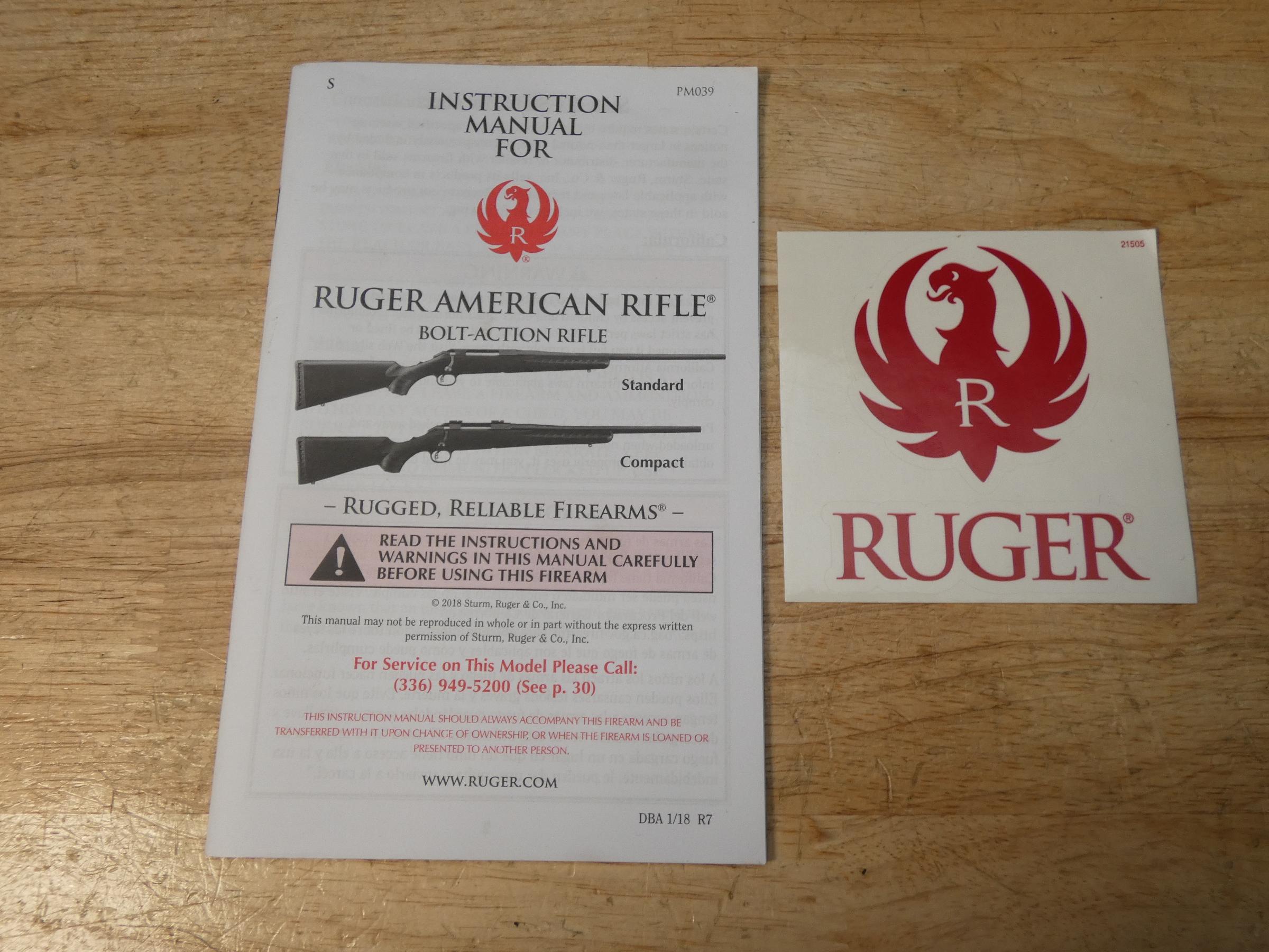 Ruger American Ranch Rifle - 7.62x39 - Magazine Fed - FDE - Threaded - 2022-img-24