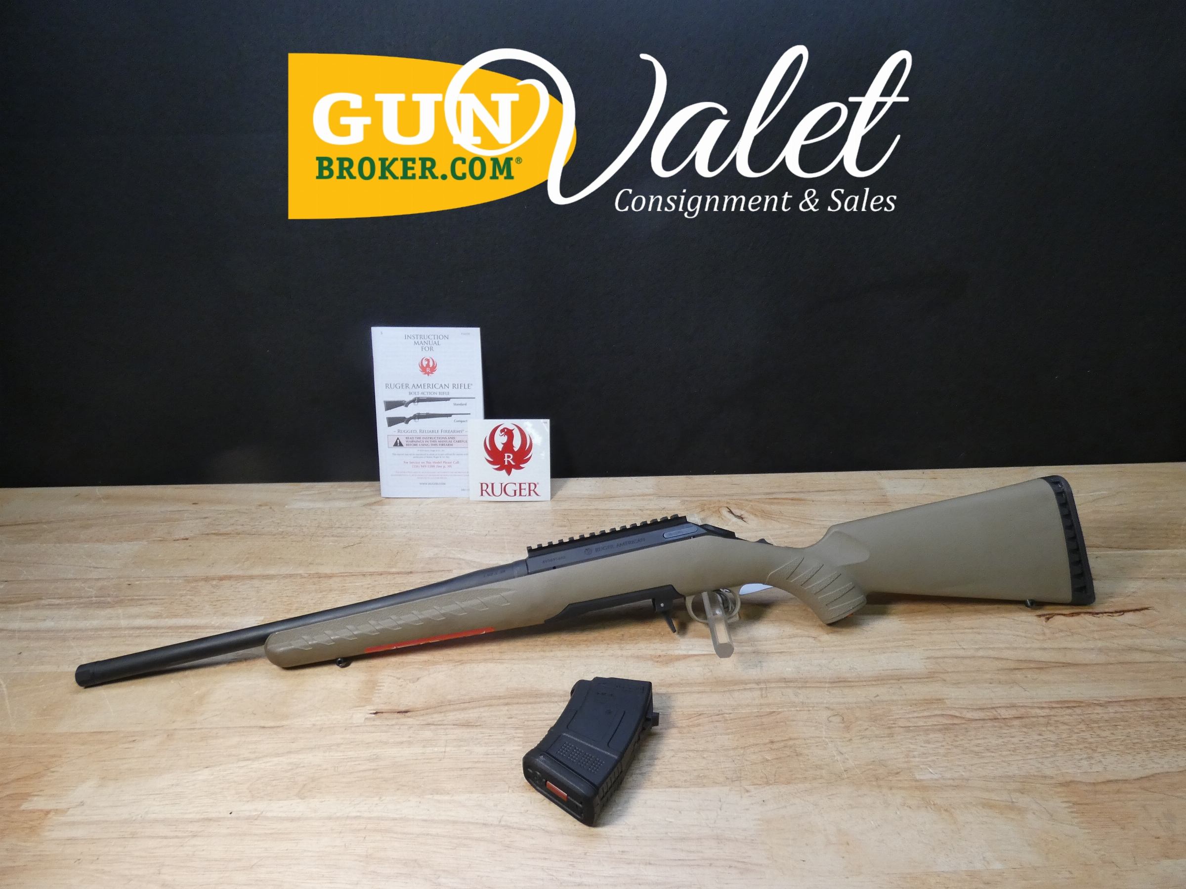 Ruger American Ranch Rifle - 7.62x39 - Magazine Fed - FDE - Threaded - 2022-img-0
