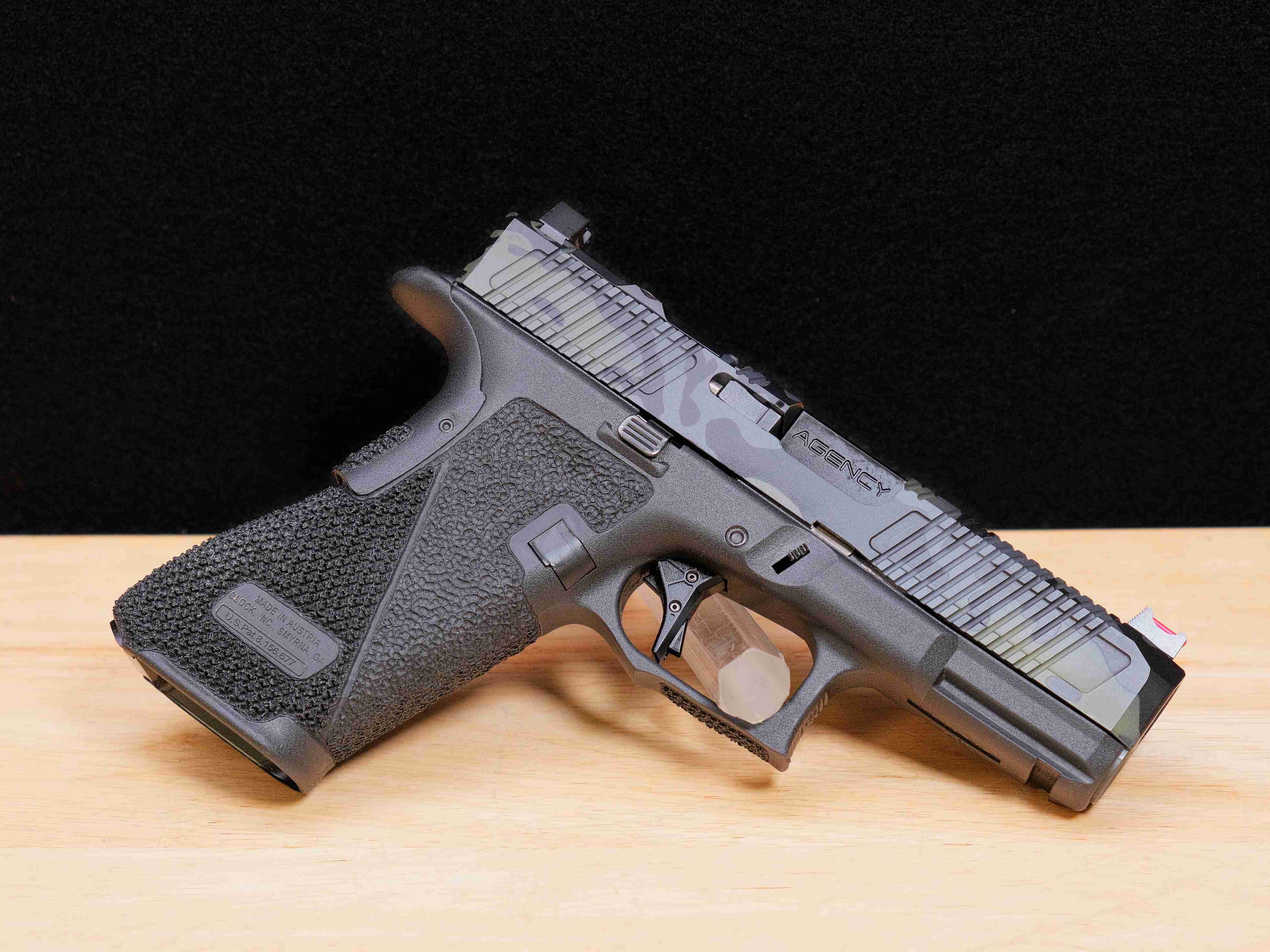 Custom Glock 45 Gen 5 - 9mm - OG Case & 4 Mags - G45 Gen5 - Agency - C-img-7