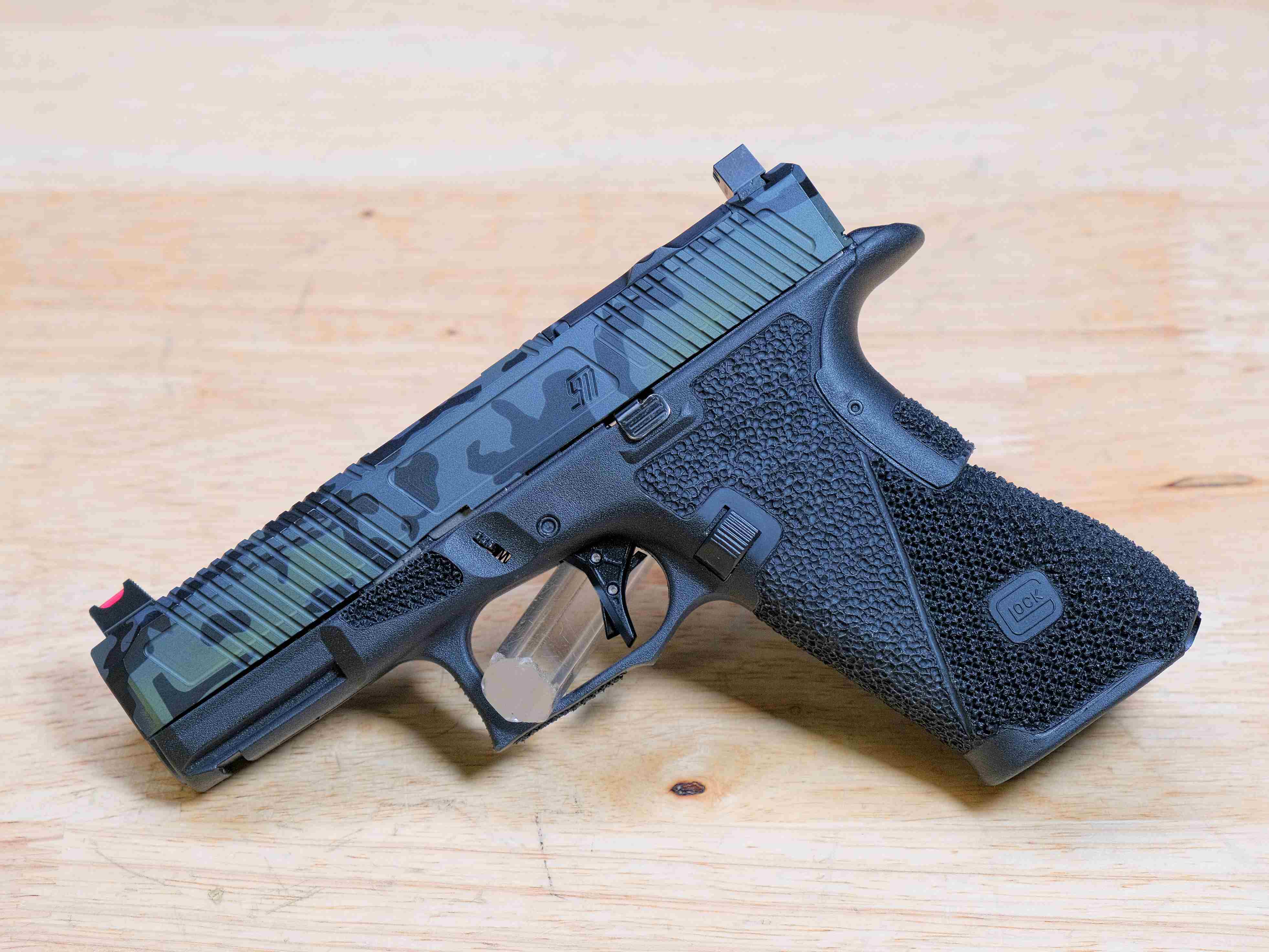 Custom Glock 45 Gen 5 - 9mm - OG Case & 4 Mags - G45 Gen5 - Agency - C-img-3