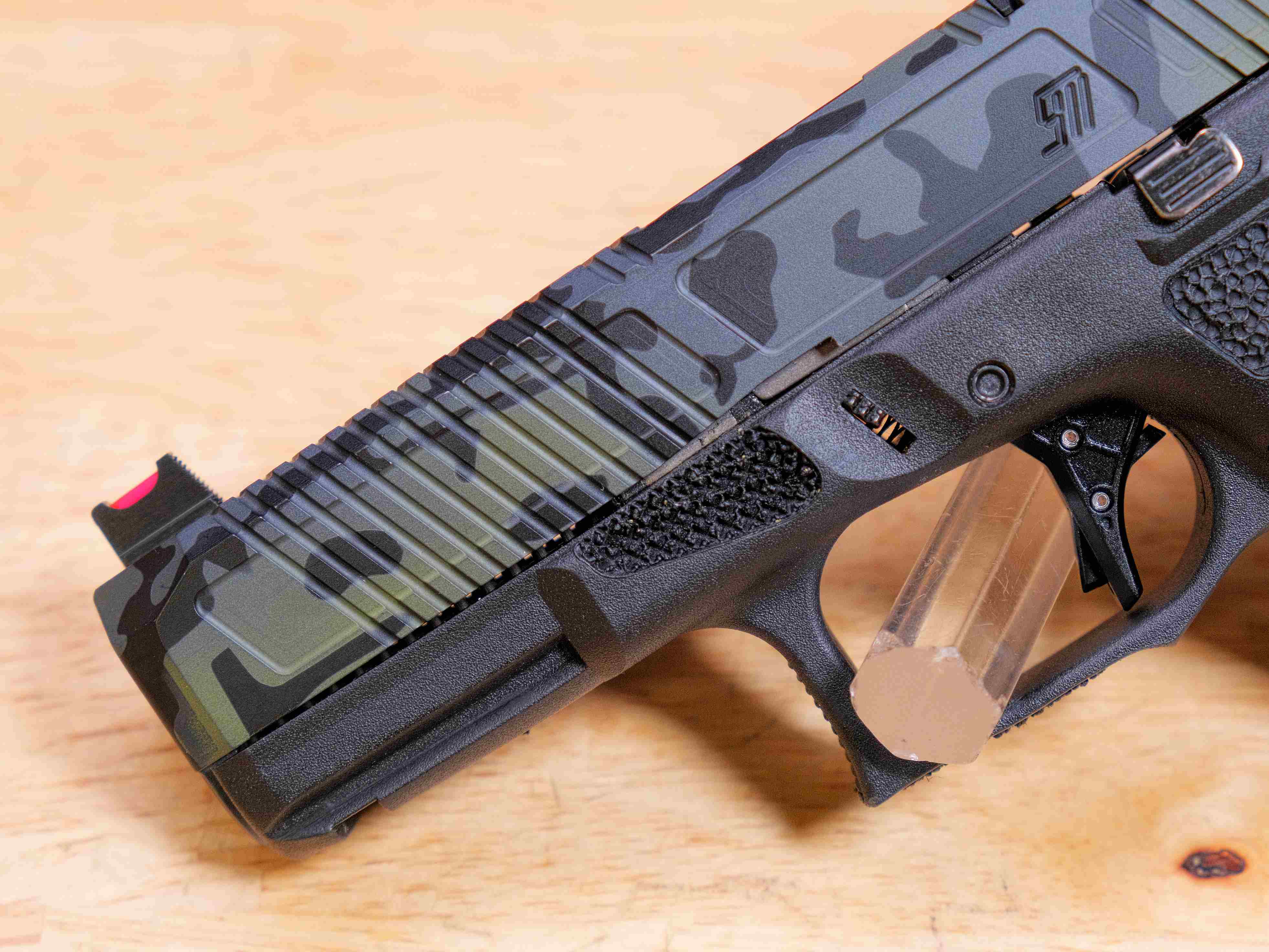 Custom Glock 45 Gen 5 - 9mm - OG Case & 4 Mags - G45 Gen5 - Agency - C-img-4