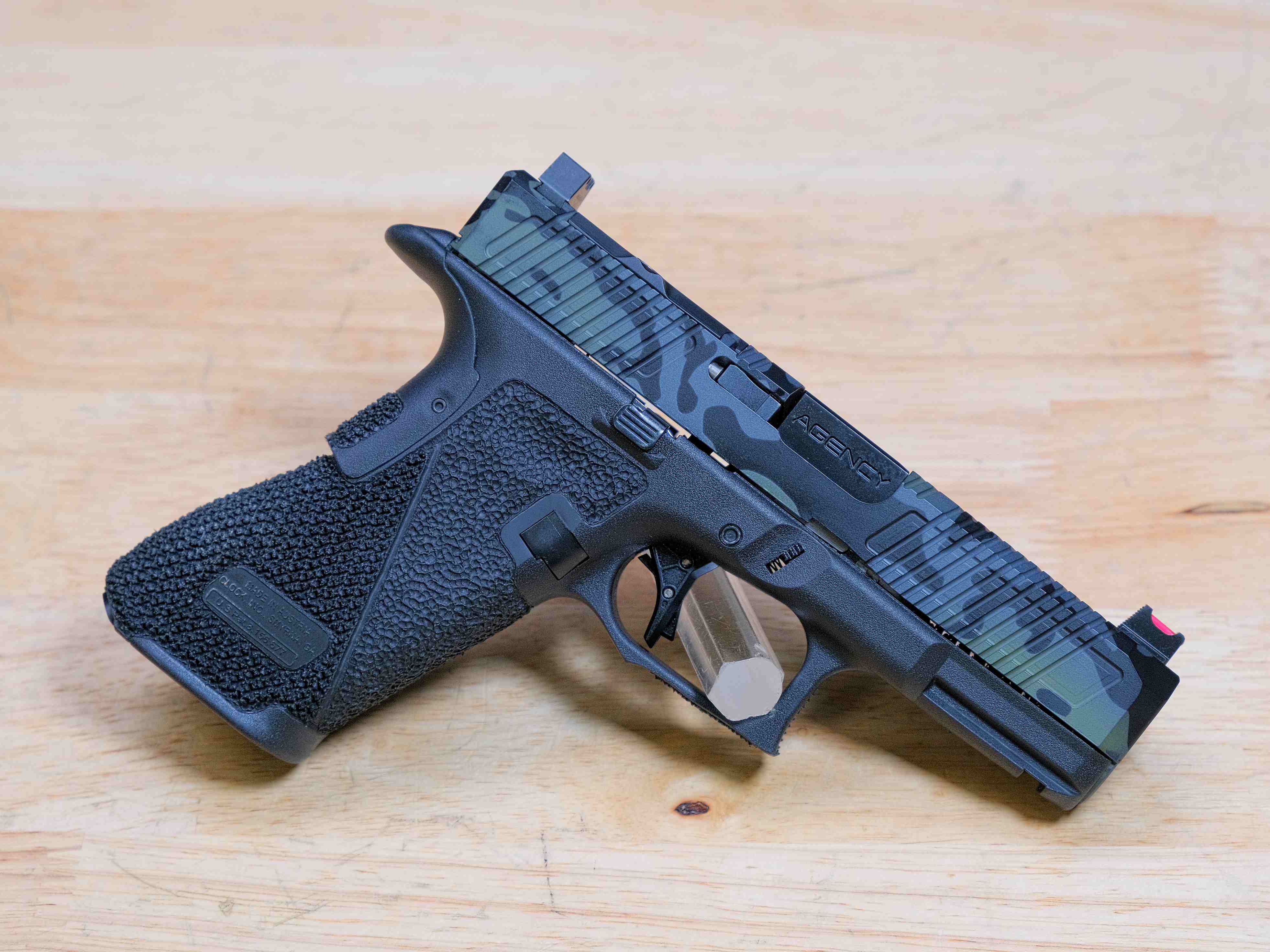 Custom Glock 45 Gen 5 - 9mm - OG Case & 4 Mags - G45 Gen5 - Agency - C-img-8