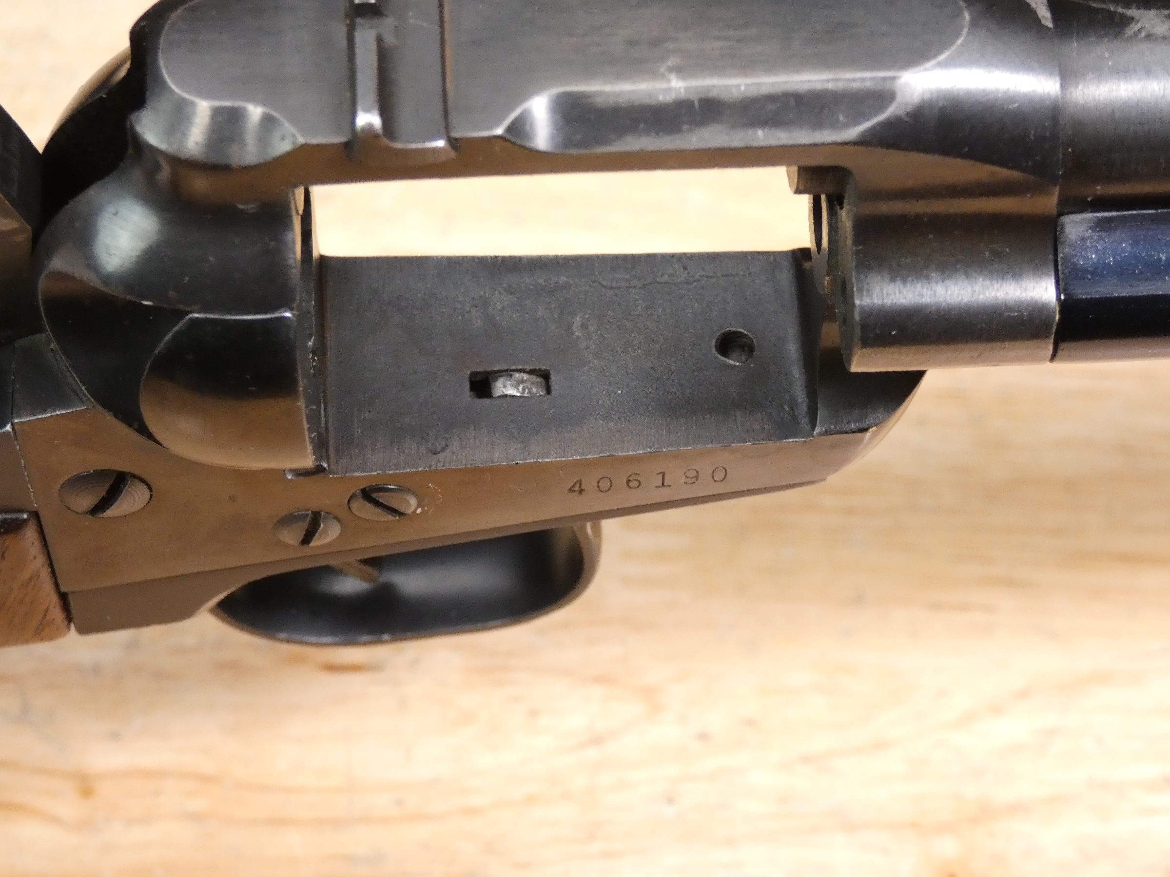 Sturm Ruger Single-Six - .22 LR - 1962 - 3 Screw - 4-Click - Knife - Patch!-img-26