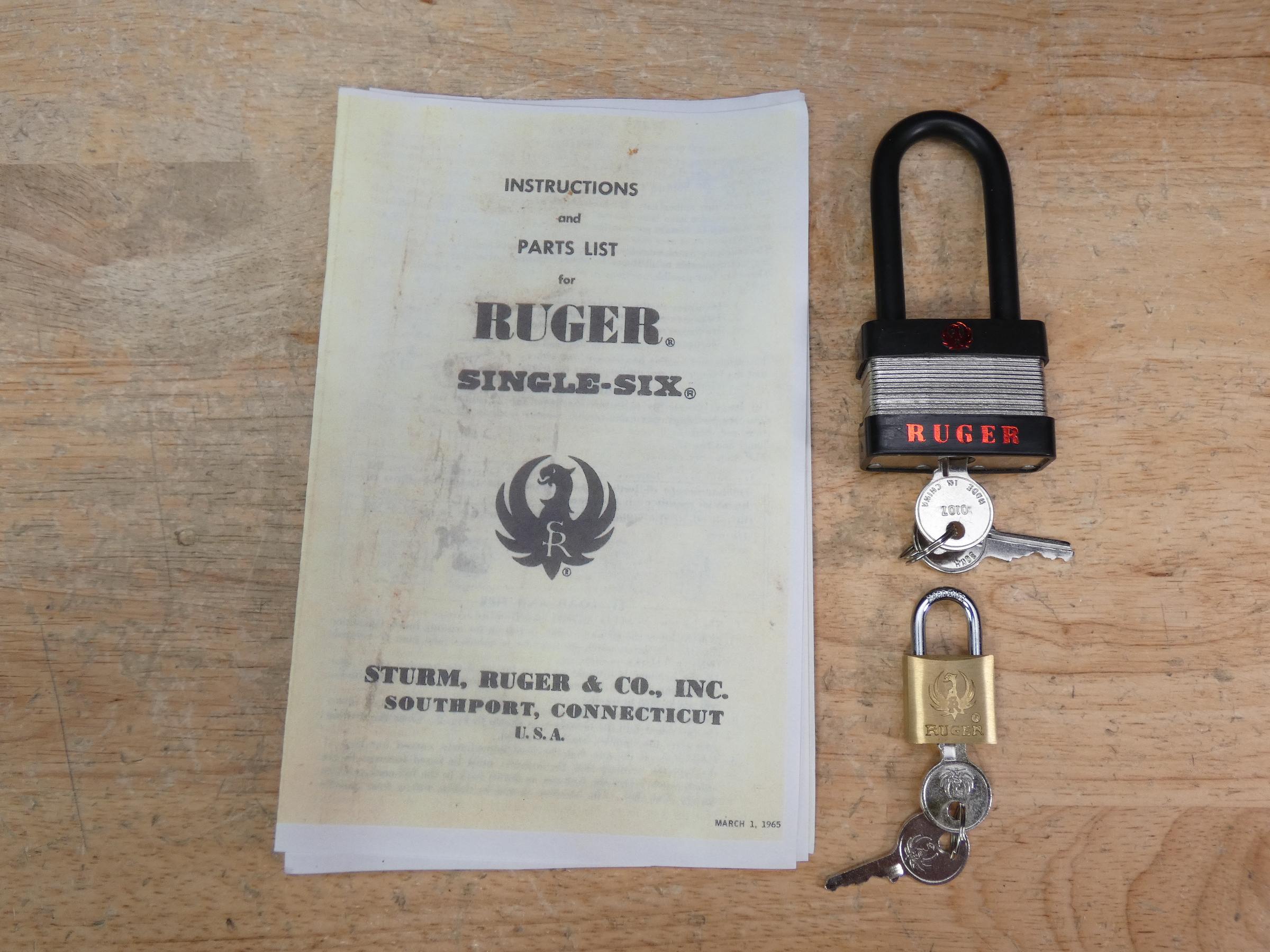 Sturm Ruger Single-Six - .22 LR - 1962 - 3 Screw - 4-Click - Knife - Patch!-img-33