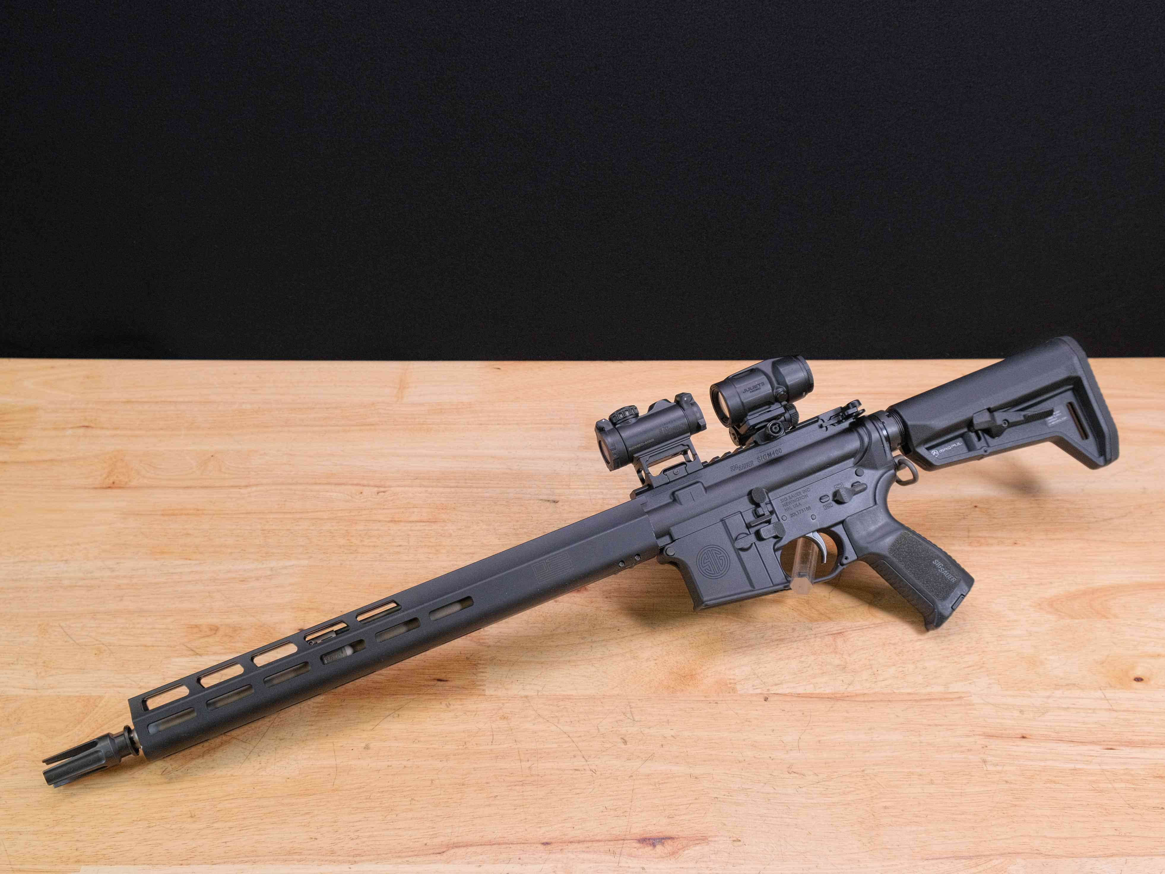 Sig Sauer M400 Tread AR15 - 5.56 NATO - w/ Romeo Red Dot & Magnifier - C-img-2