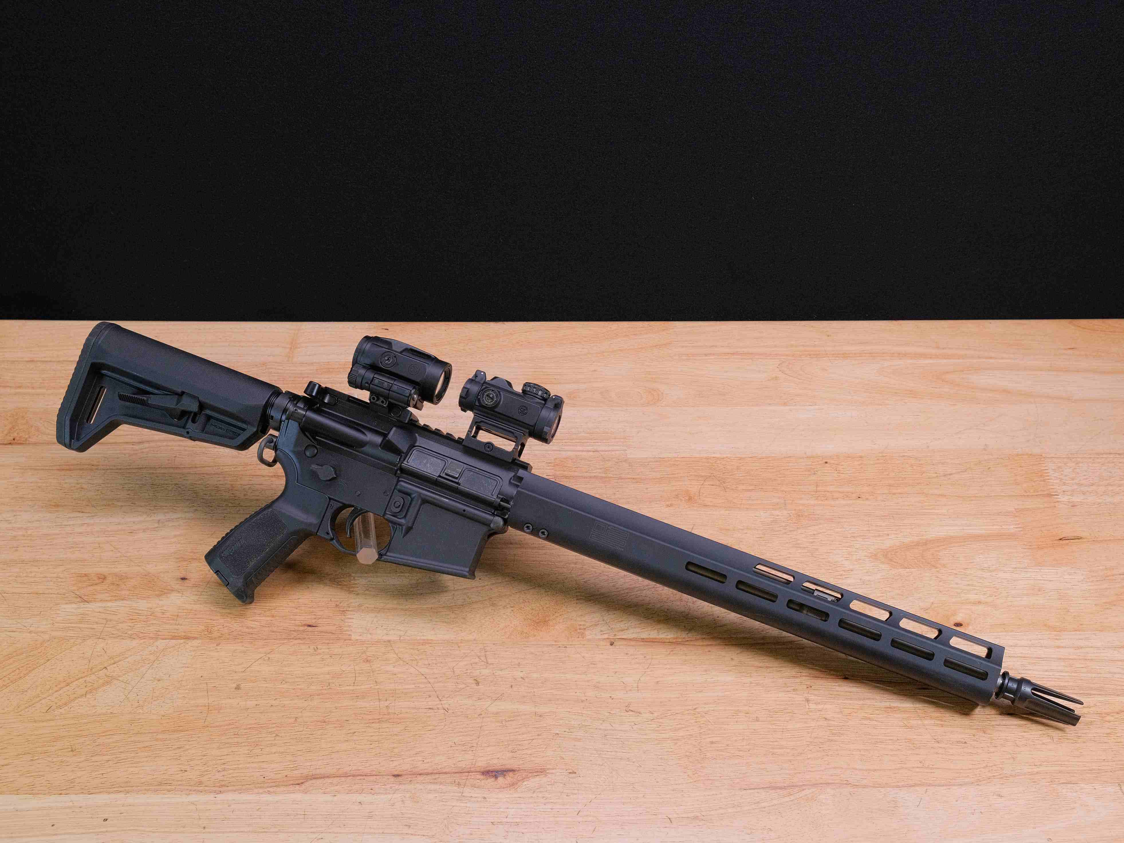 Sig Sauer M400 Tread AR15 - 5.56 NATO - w/ Romeo Red Dot & Magnifier - C-img-13