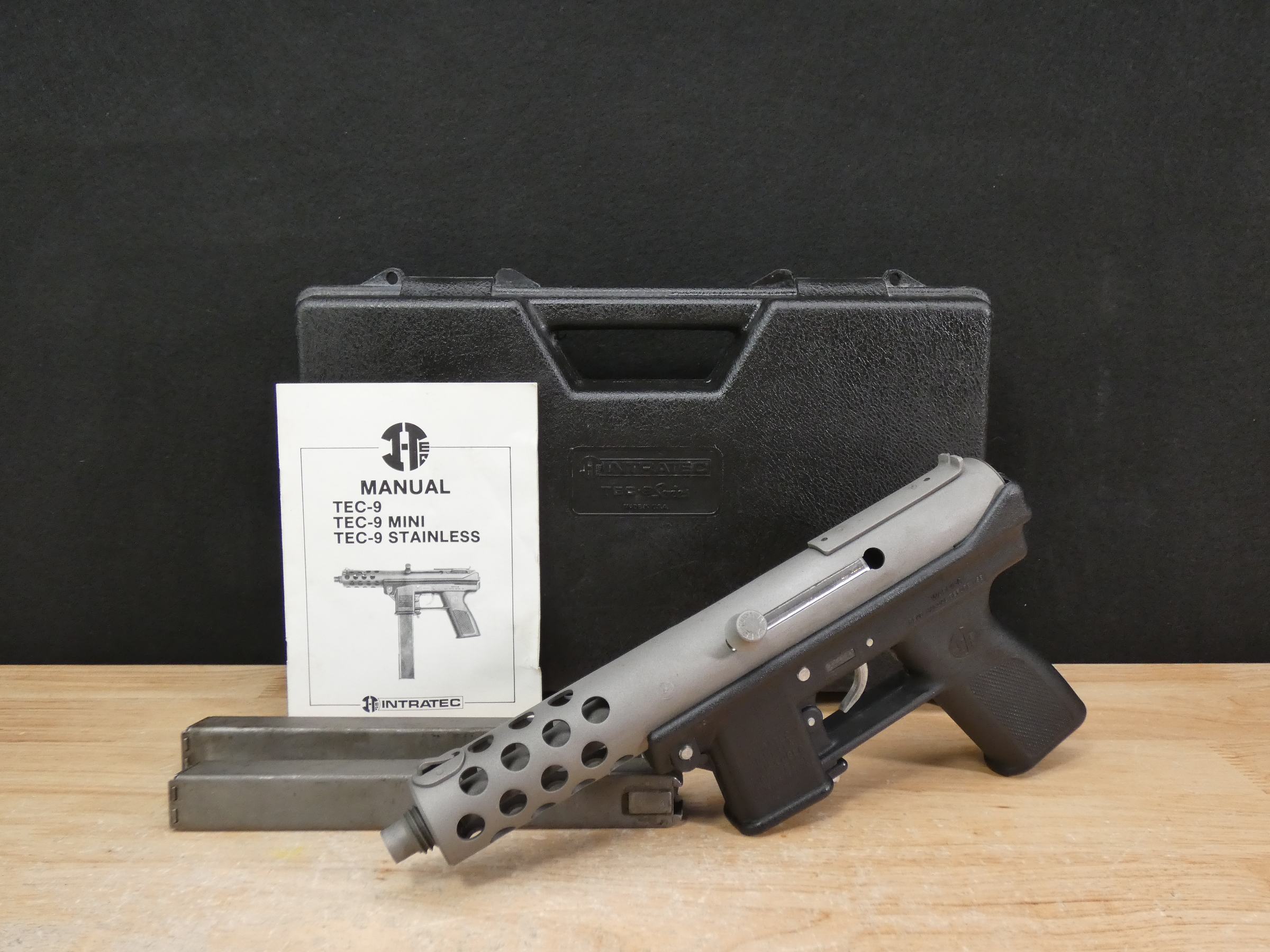 SCARCE Intratec TEC-9 Stainless - 9mm - w/ 2 Mags - PREBAN - Tec9 - Tec-9S-img-2