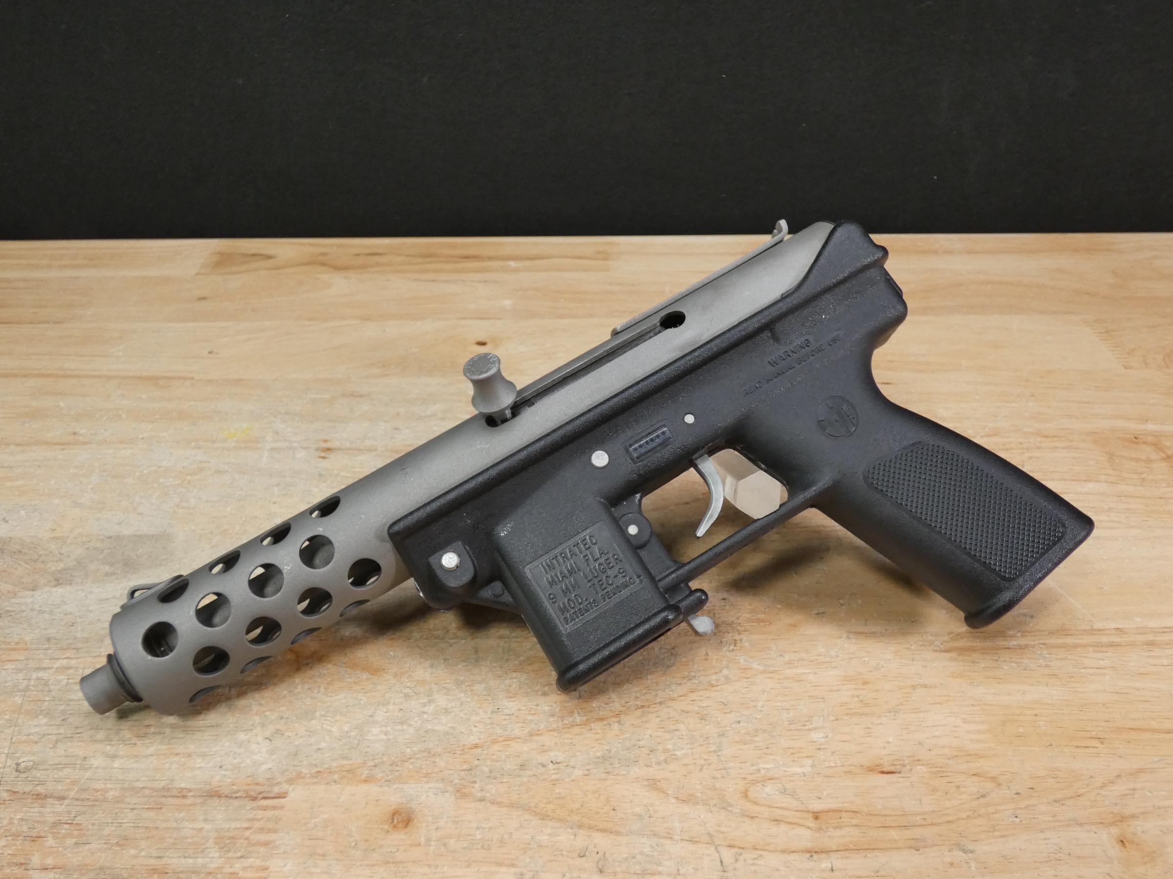SCARCE Intratec TEC-9 Stainless - 9mm - w/ 2 Mags - PREBAN - Tec9 - Tec-9S-img-3