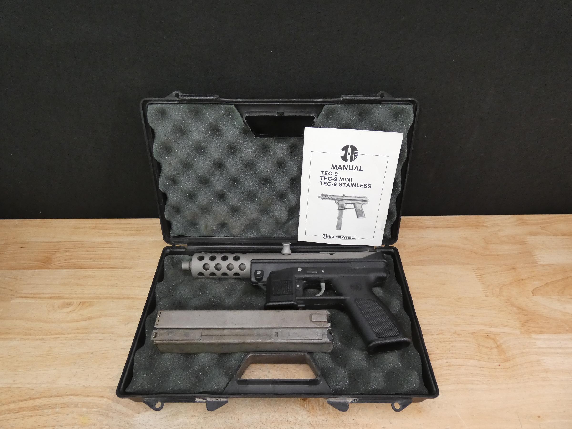 SCARCE Intratec TEC-9 Stainless - 9mm - w/ 2 Mags - PREBAN - Tec9 - Tec-9S-img-25