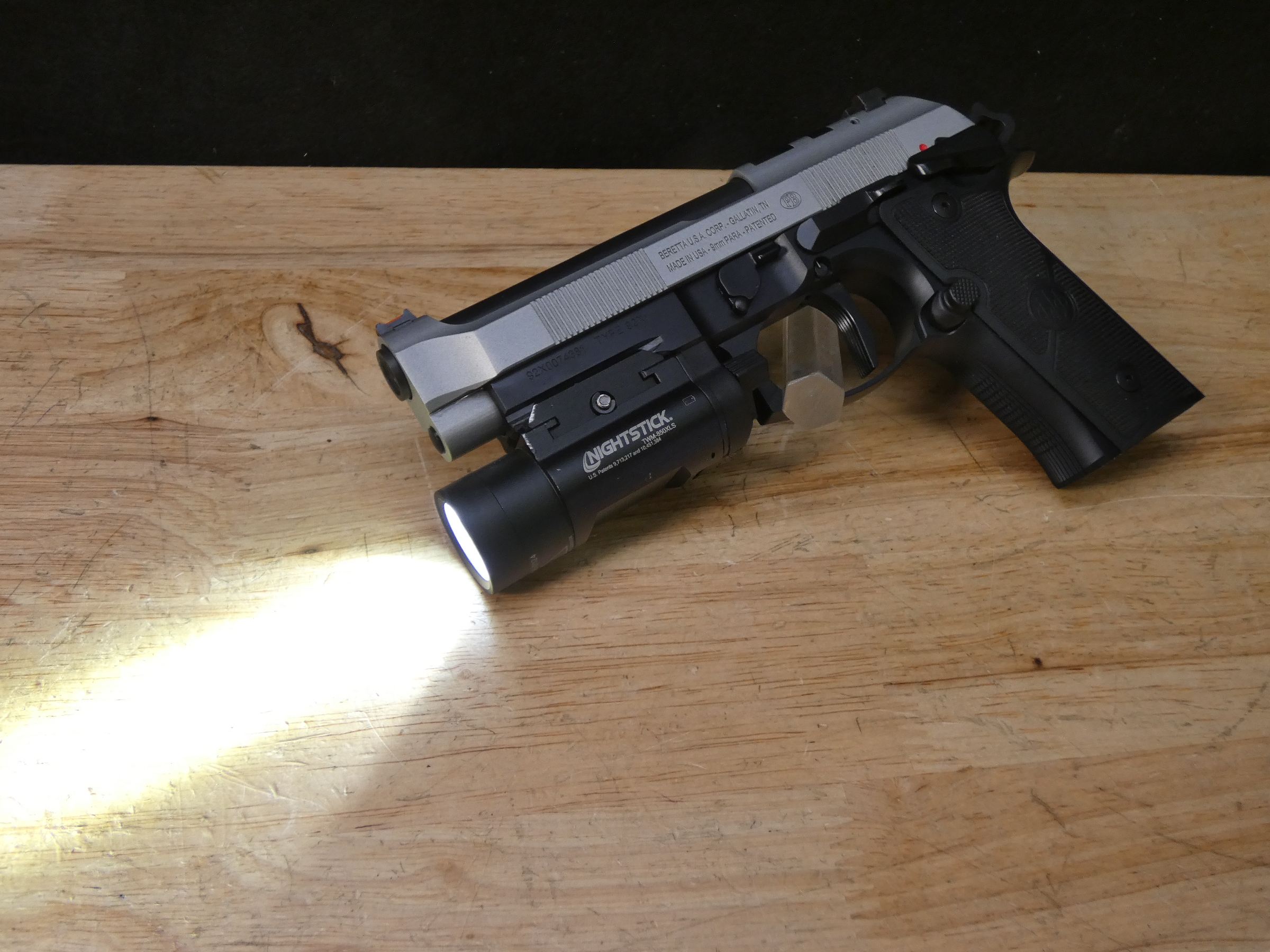 Beretta 92XI SAO - 9mm - MFG 2023 - w/ Mag & Weapon Light - 92 XI - M9-img-19