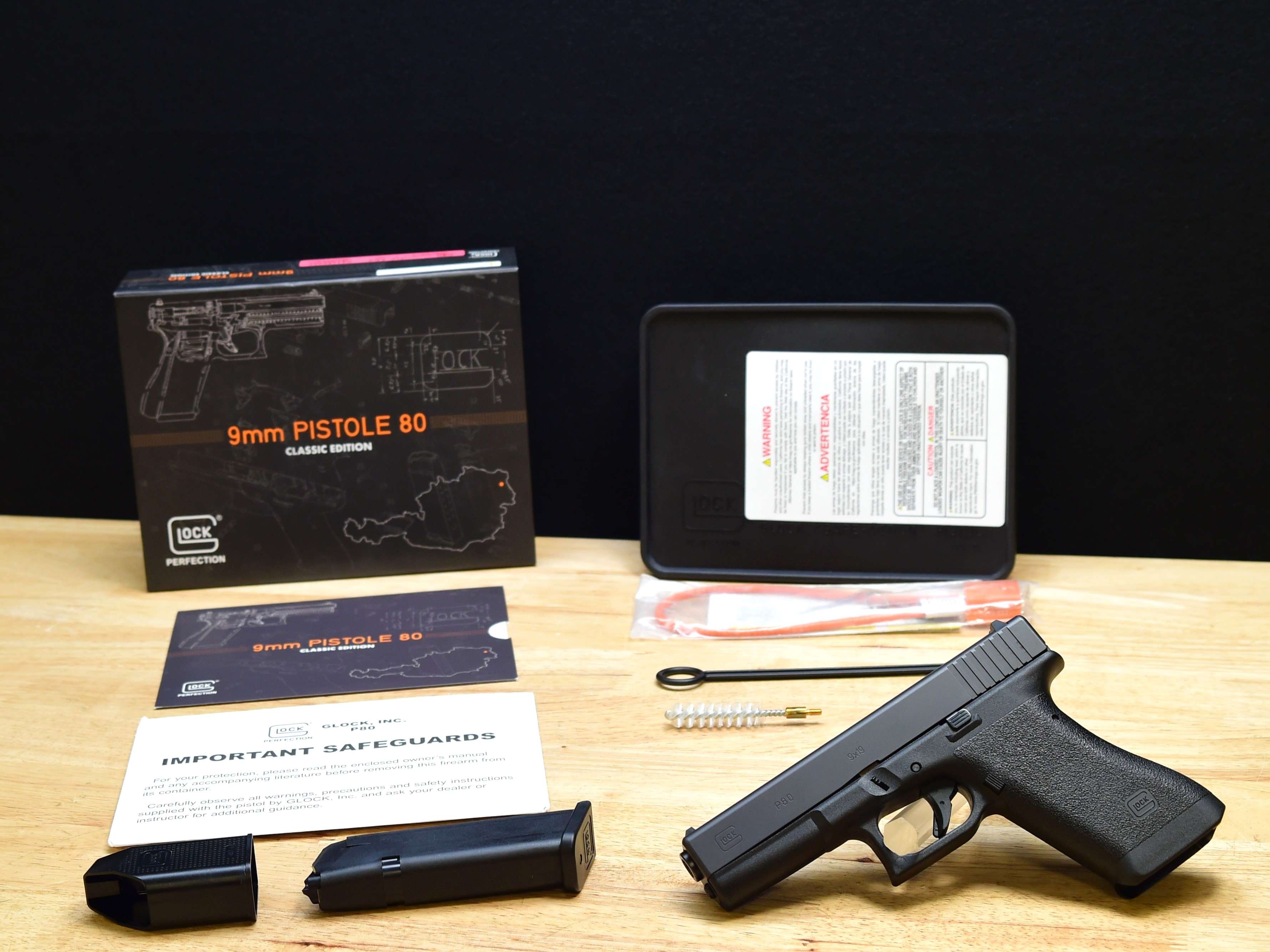 Glock P80 Classic Edition - 9mm - Pistole 80 - 17 - Collector - Extras - C-img-1