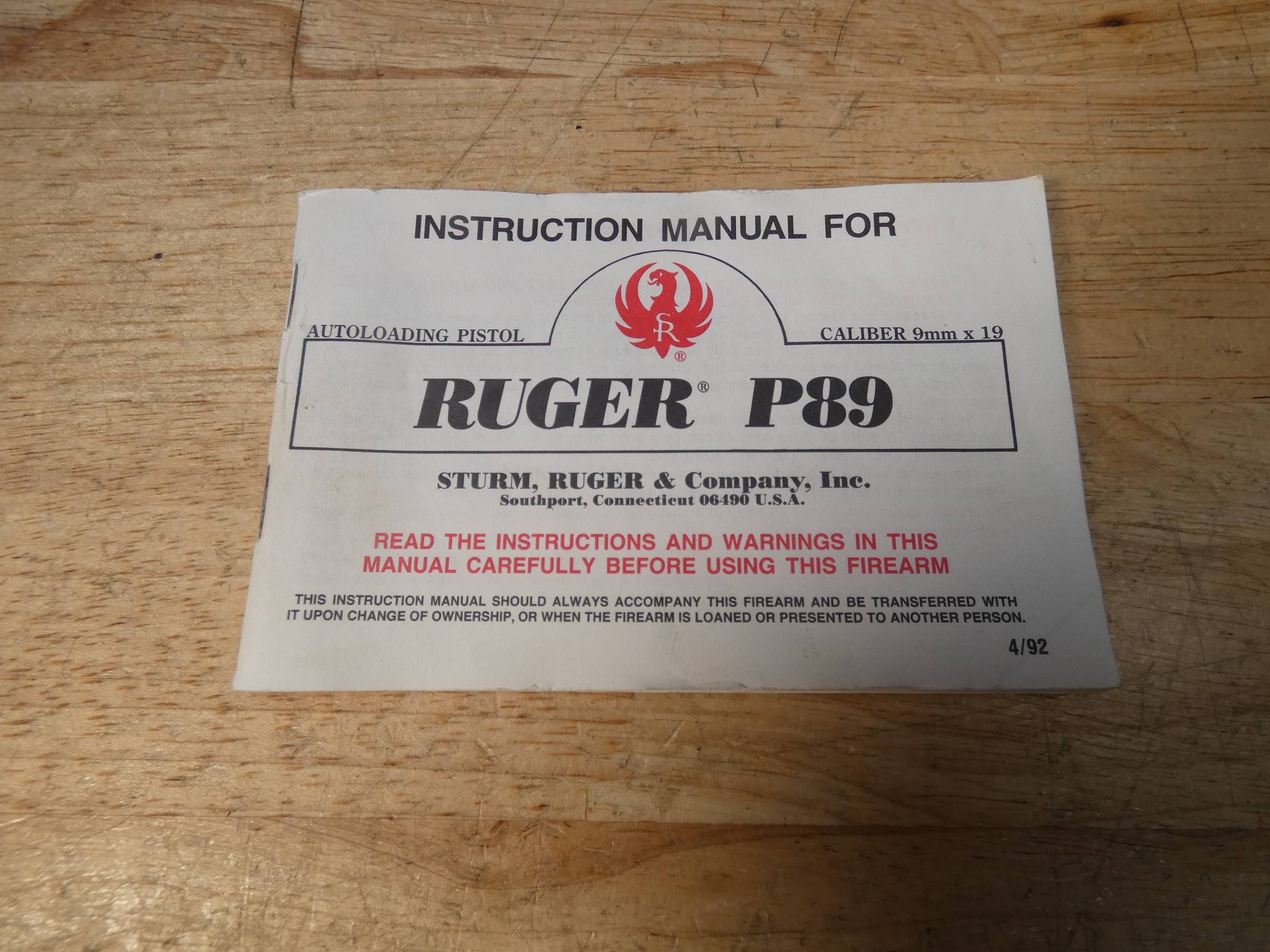 Ruger P89 - 9mm - w/ 2 Mags & Case - MFG 1996 - P Series - DA/SA-img-19
