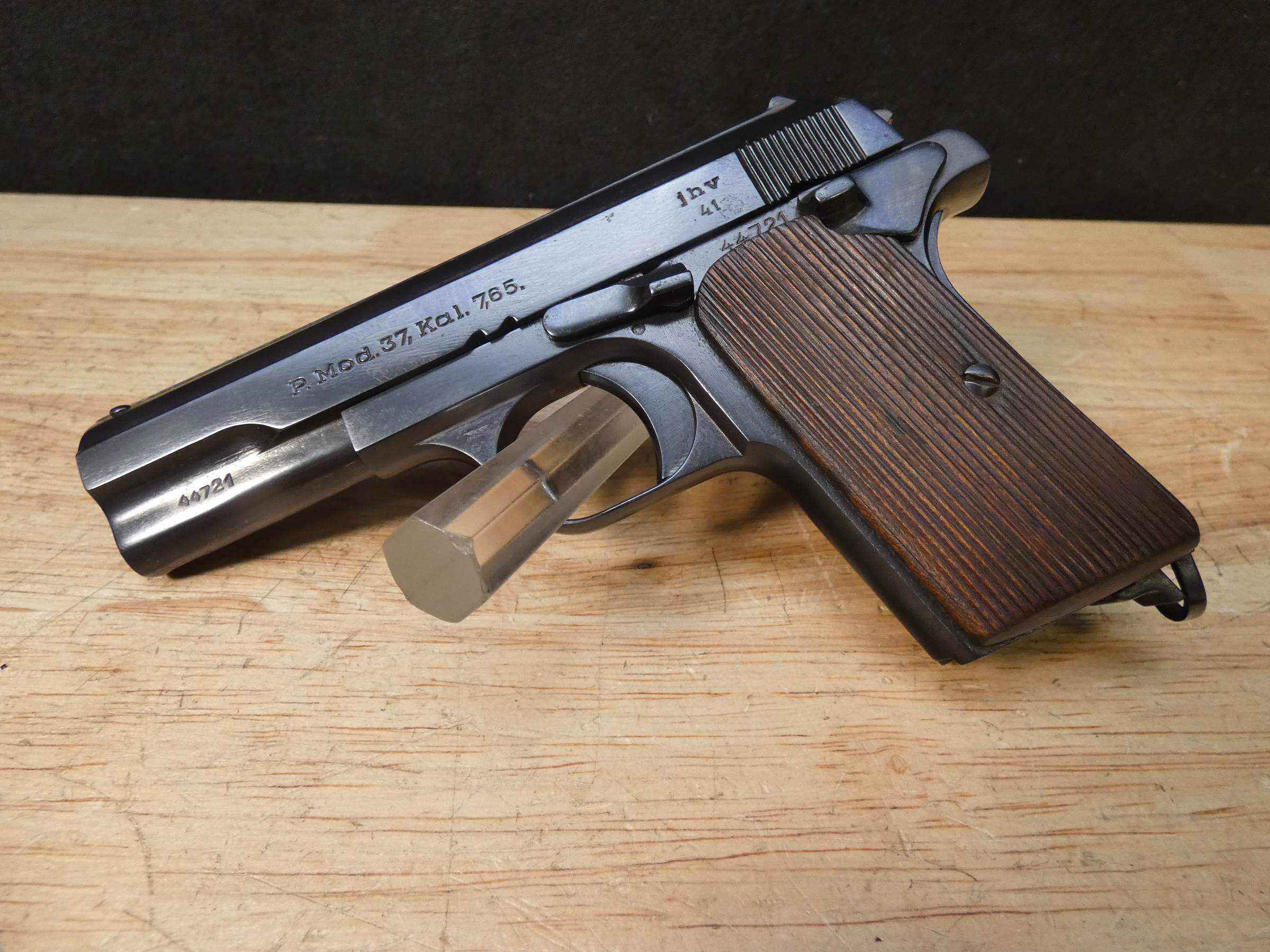 WWII German Military FEG jhv 41 Model 37 - .32 ACP - Hungarian - 37M - M37-img-2