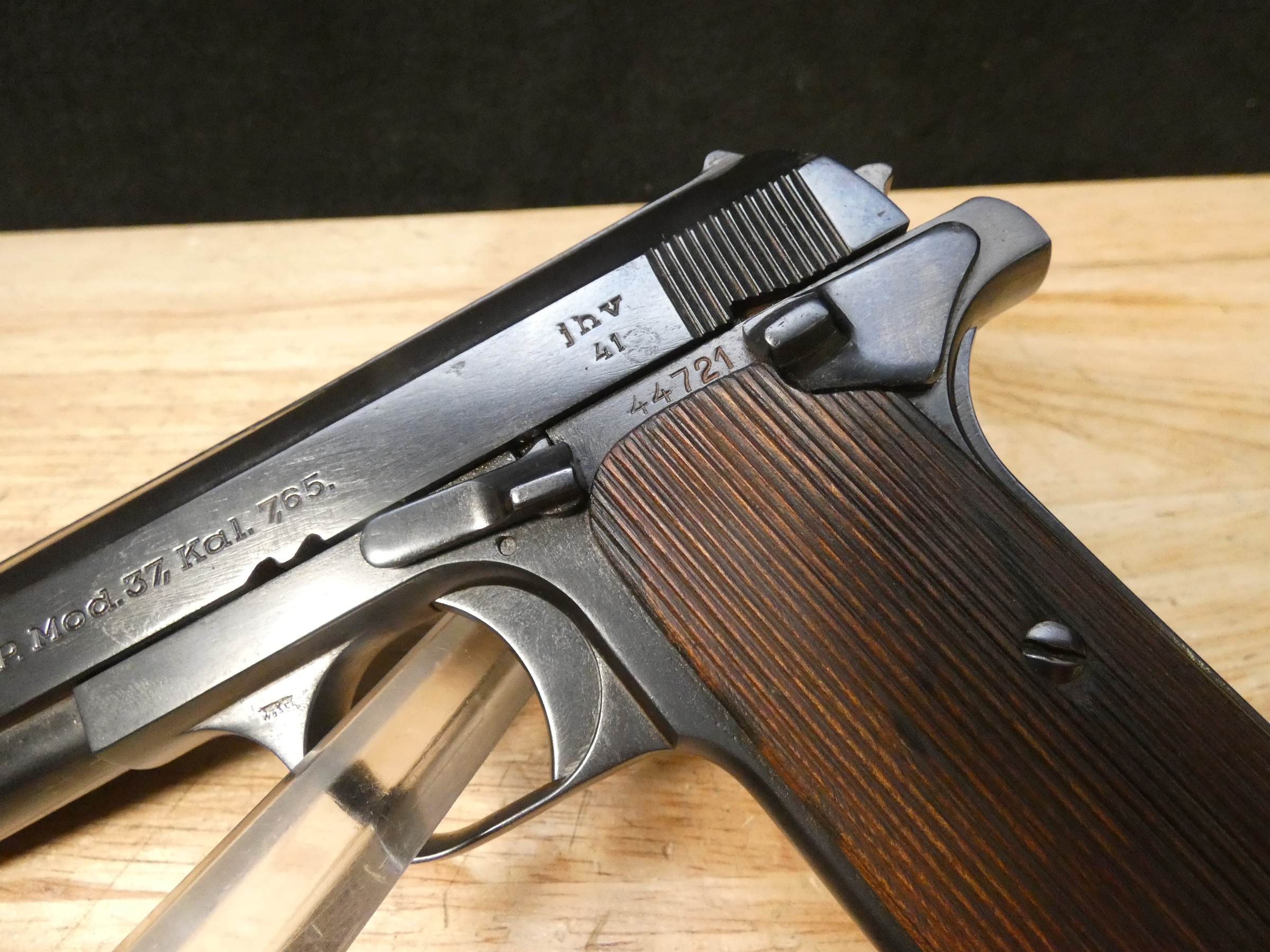 WWII German Military FEG jhv 41 Model 37 - .32 ACP - Hungarian - 37M - M37-img-5