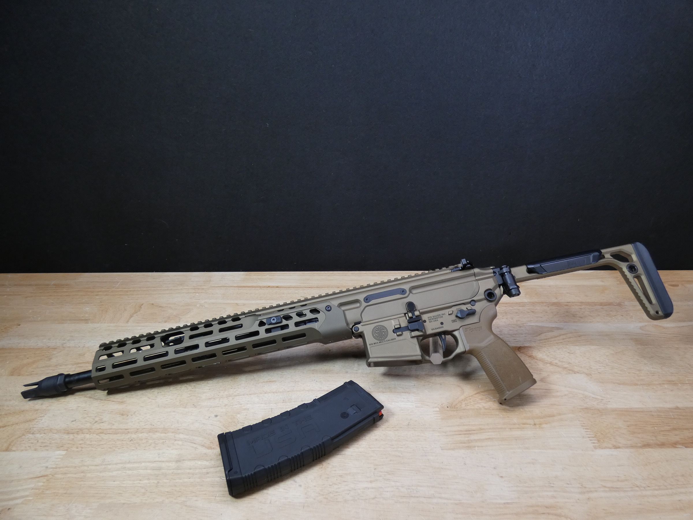 Sig Sauer MCX Spear LT - 5.56 NATO - XLNT - Magazine - Coyote Tan / FDE - C-img-1
