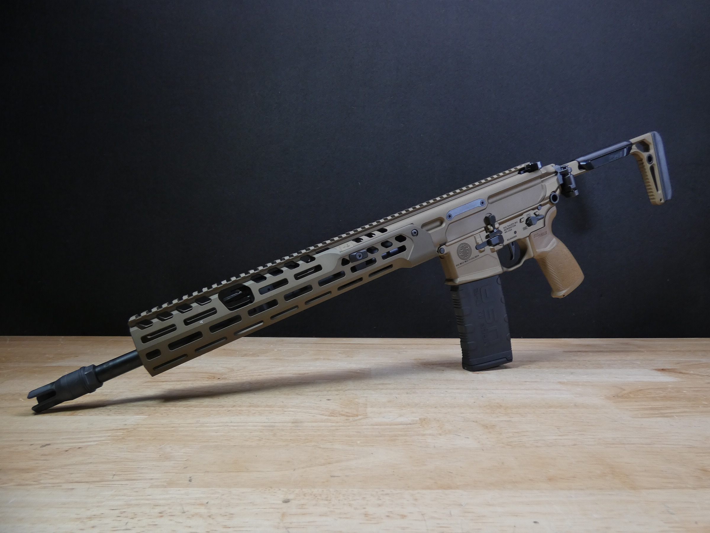 Sig Sauer MCX Spear LT - 5.56 NATO - XLNT - Magazine - Coyote Tan / FDE - C-img-2