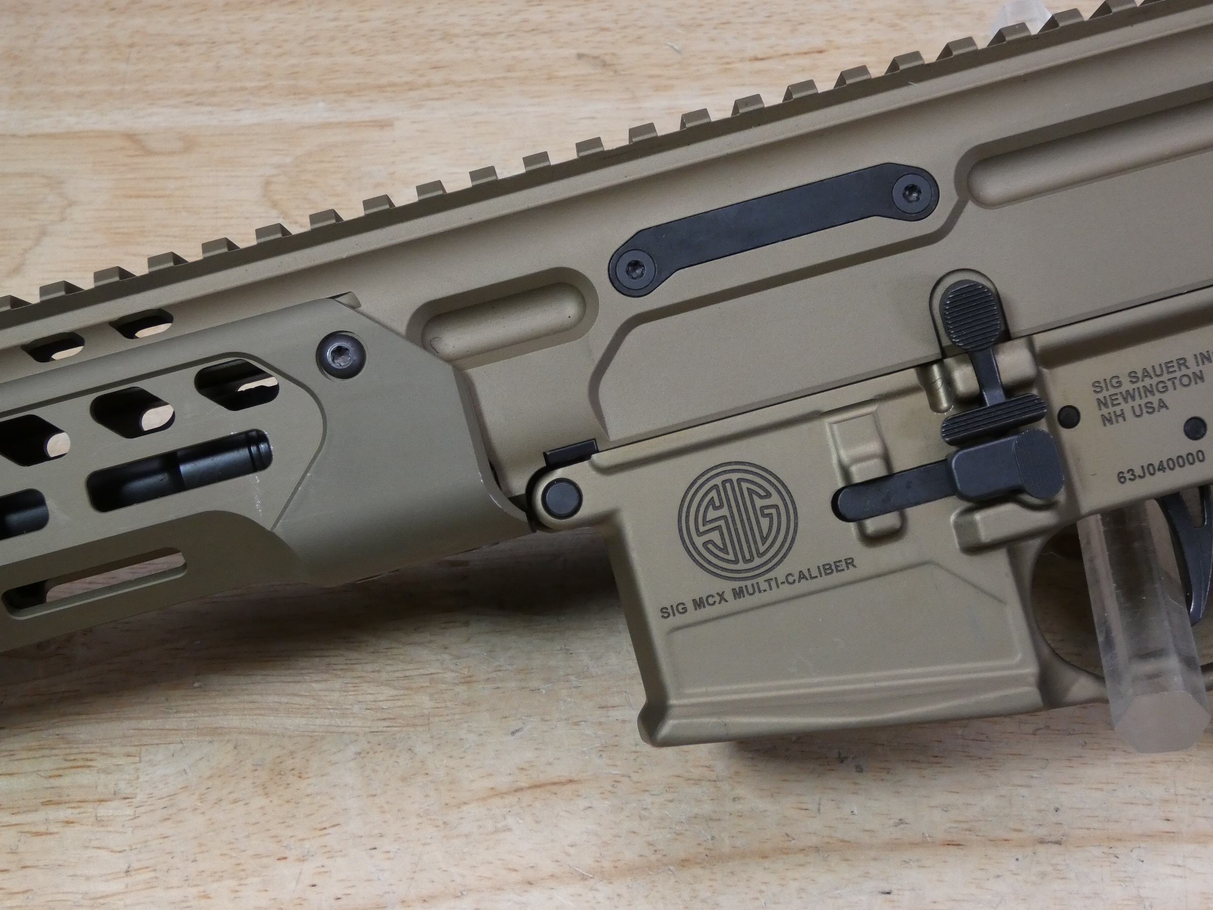 Sig Sauer MCX Spear LT - 5.56 NATO - XLNT - Magazine - Coyote Tan / FDE - C-img-6