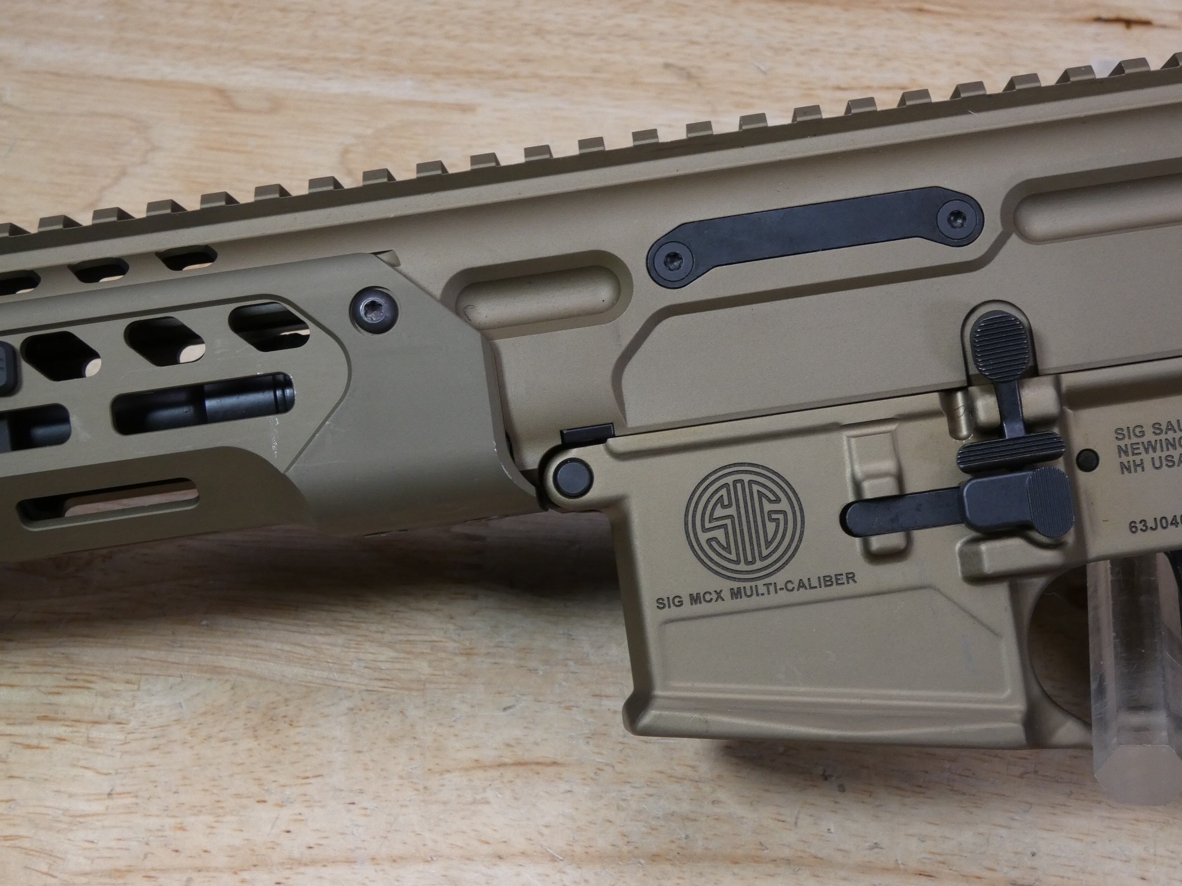 Sig Sauer MCX Spear LT - 5.56 NATO - XLNT - Magazine - Coyote Tan / FDE - C-img-7