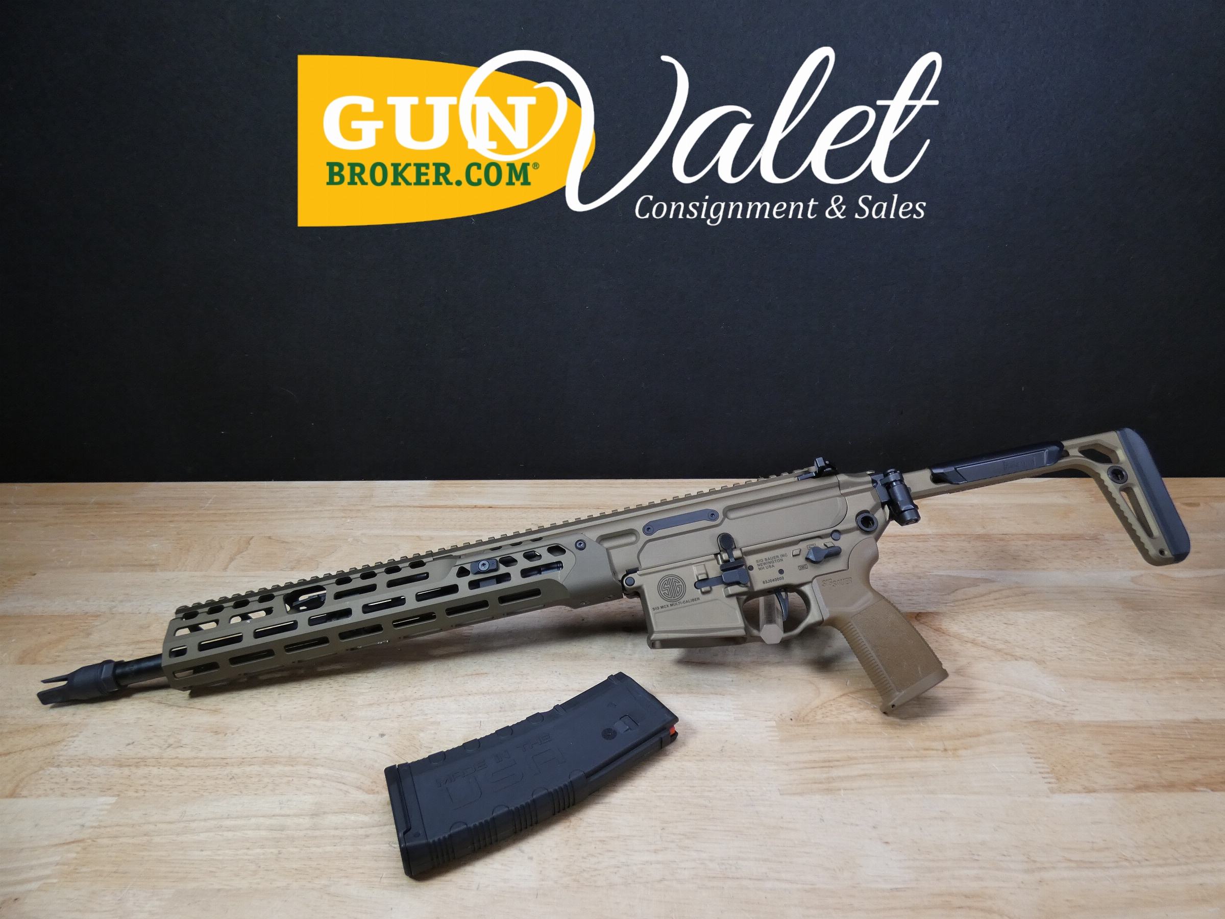 Sig Sauer MCX Spear LT - 5.56 NATO - XLNT - Magazine - Coyote Tan / FDE - C-img-0