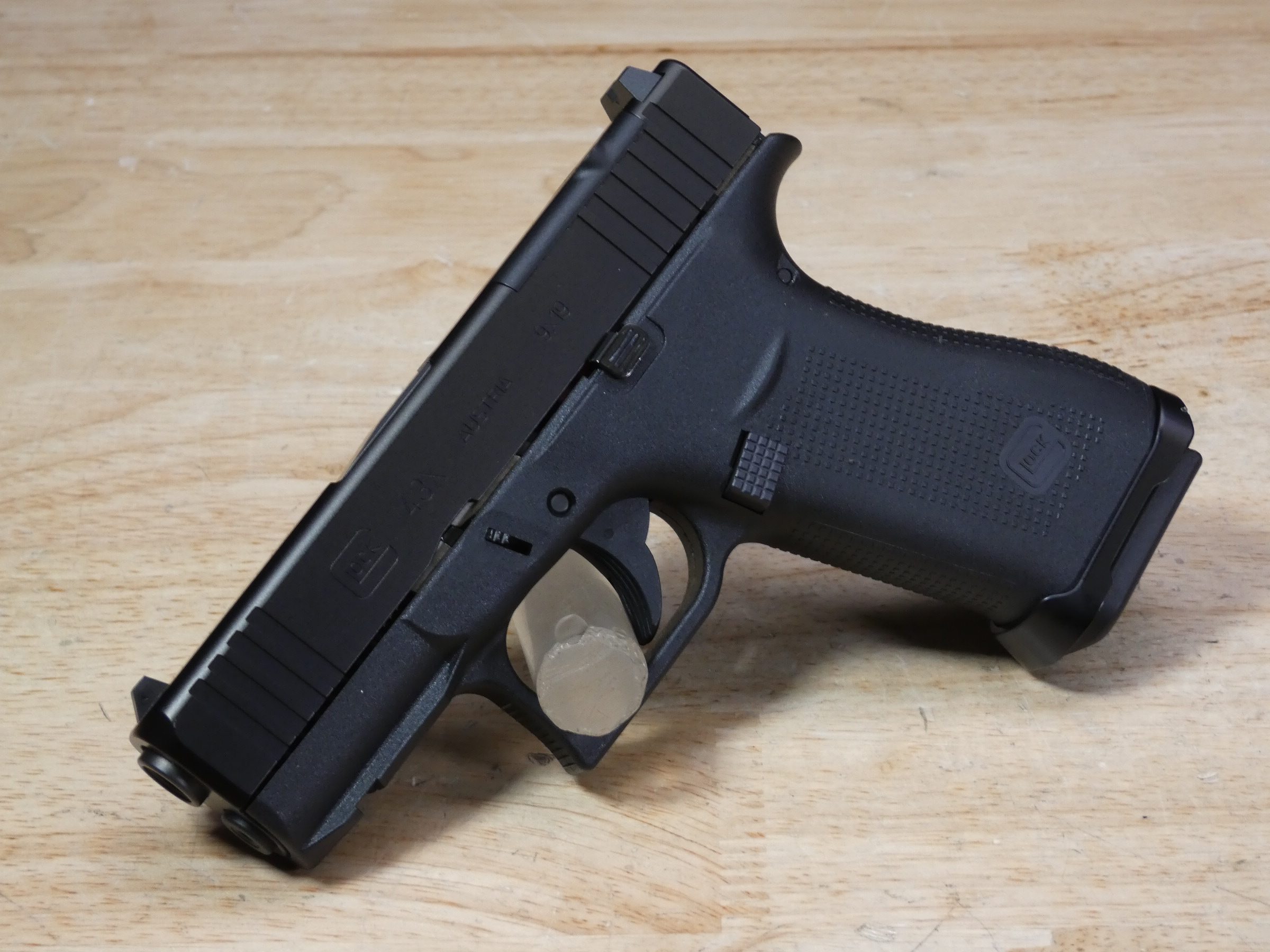 Glock 43X MOS - 9mm - G43X - Case & 2 Mags - CCW EDC - Optic Ready - C-img-2