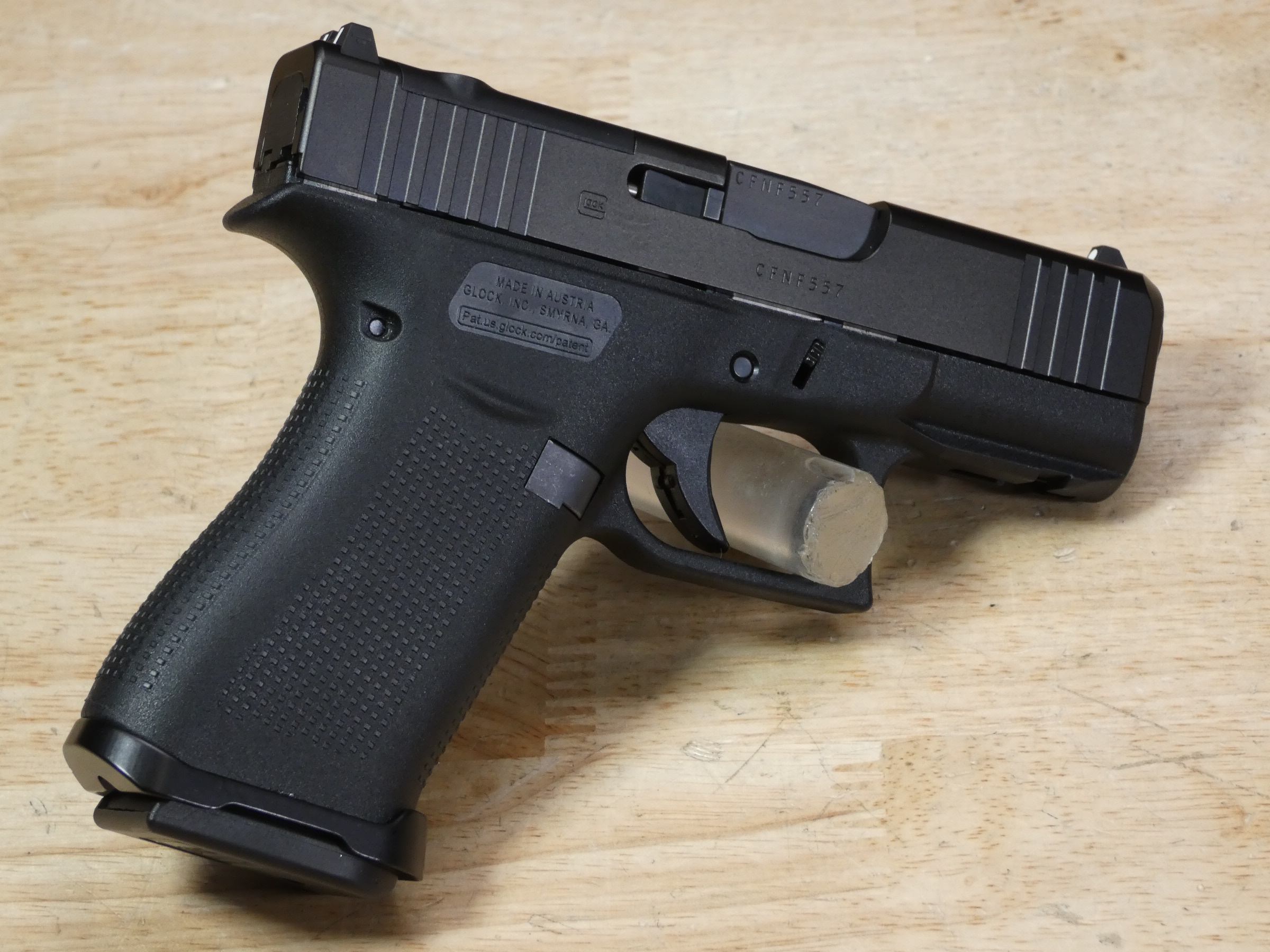Glock 43X MOS - 9mm - G43X - Case & 2 Mags - CCW EDC - Optic Ready - C-img-7